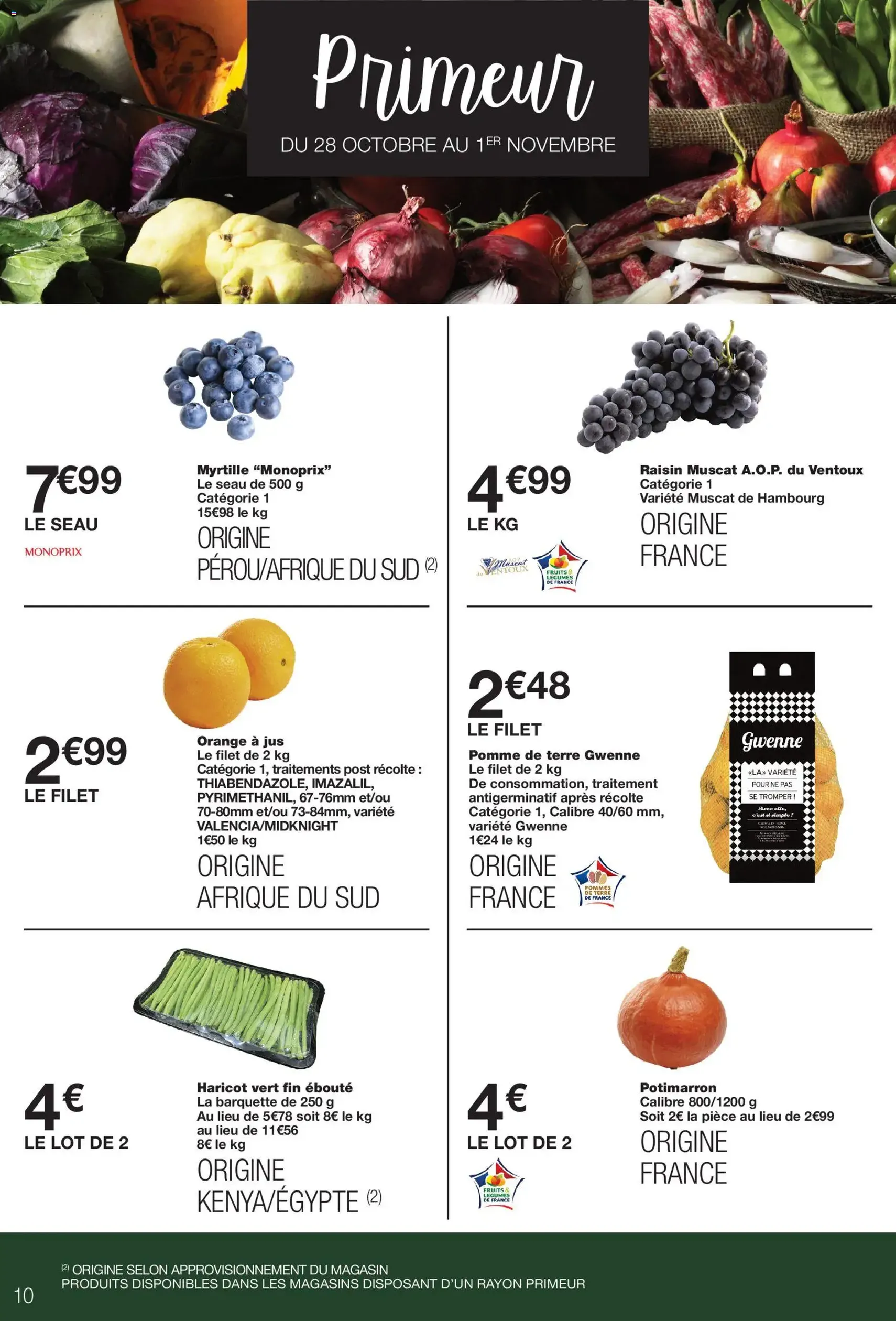 Monoprix catalogue - brochure valable à partir du 20/10/2026, page 10 sur 58