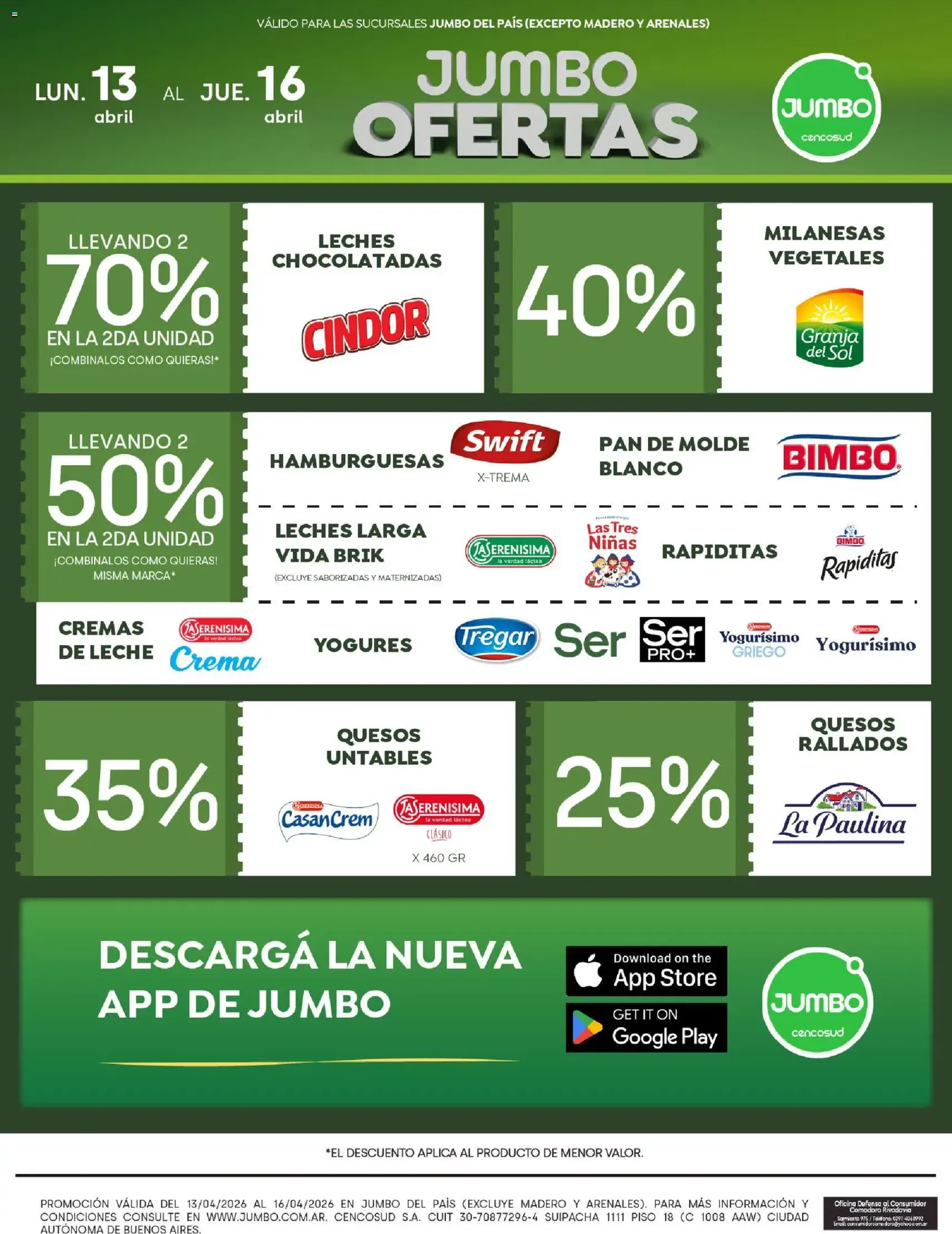Jumbo ofertas - folleto válido desde 13/04/2026 página 2 de 2