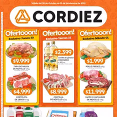 Vista previa del folleto Cordiez ofertas válido desde 30/10/2025