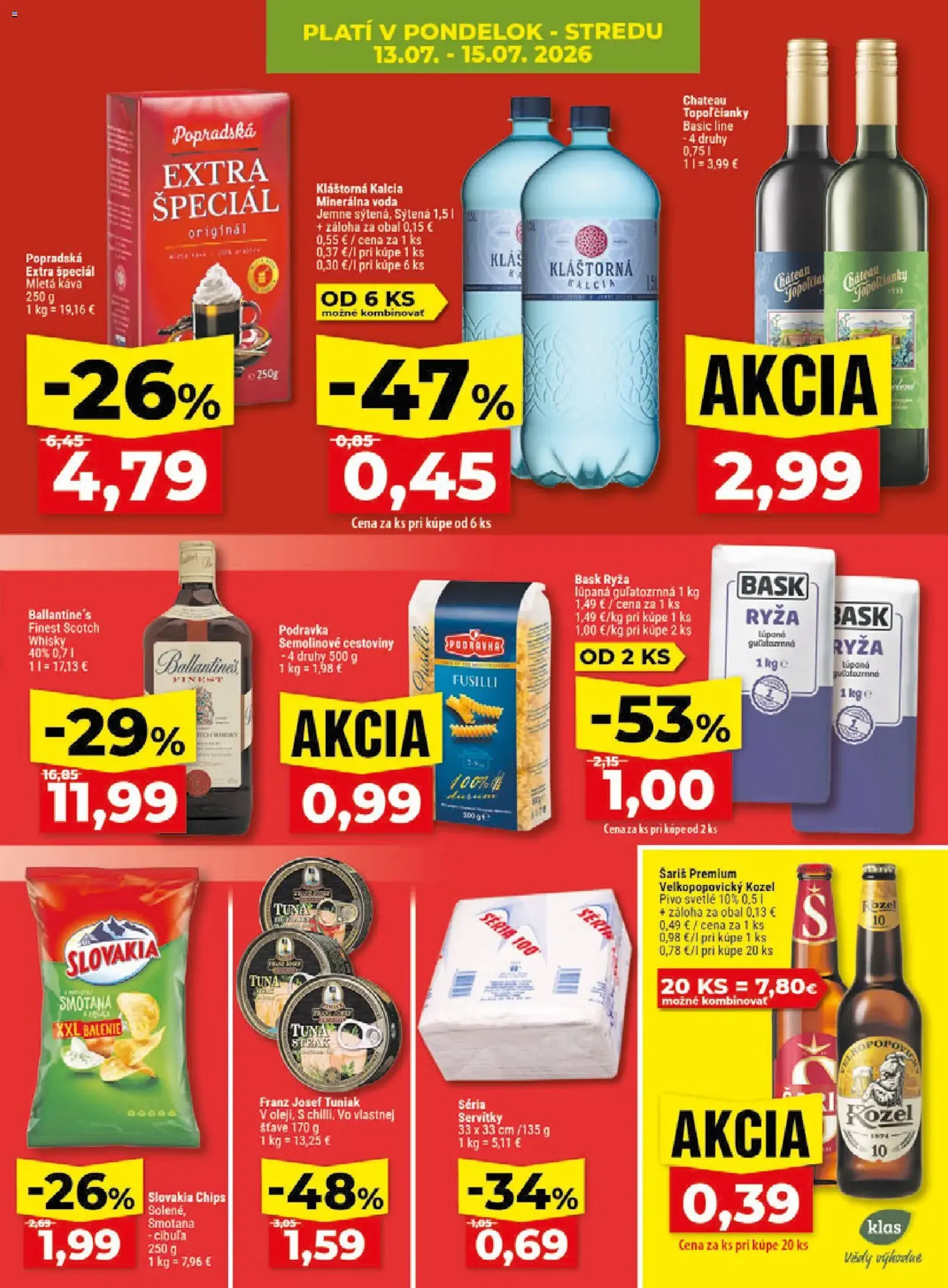 Klas leták - platný leták od 13.07.2026 strana 5 z 29