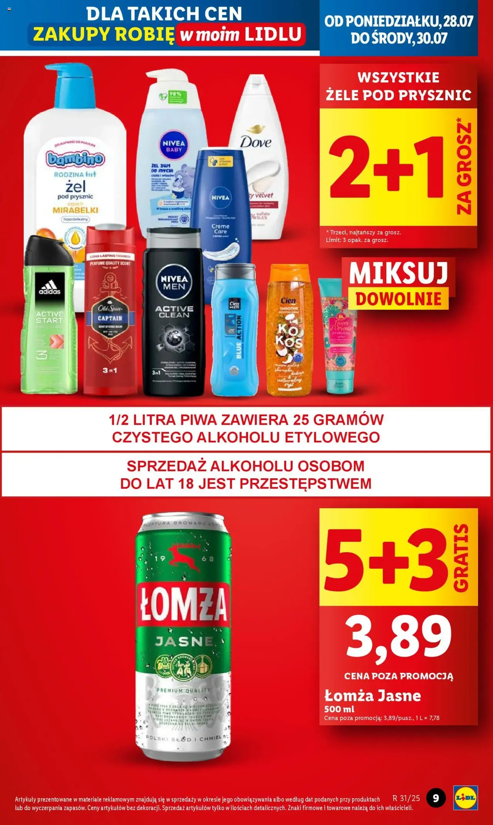 Lidl Gazetka - ważny gazetka od 28.07.2025 strona 9 z 62 Lidl Gazetka - ważny gazetka od 28.07.2025 strona 9 z 62