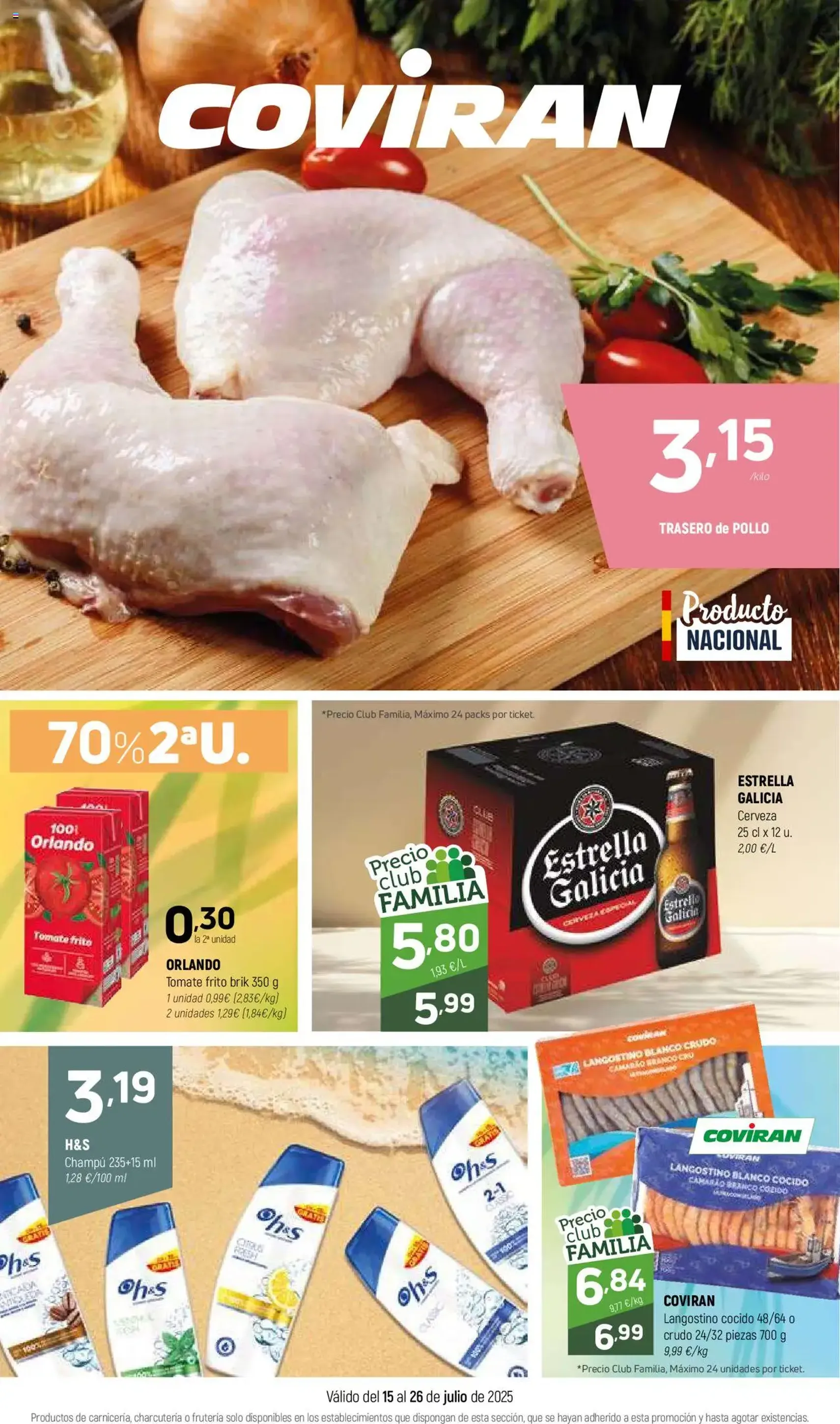 Coviran ofertas - folleto válido desde 15/07/2025 página 1 de 16