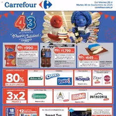 Vista previa del folleto Carrefour - Carrefour Hiper 26 Septiembre - d6d883e9-1028-4fb3-96f5-ccd59d7dcebc válido desde 26/09/2025