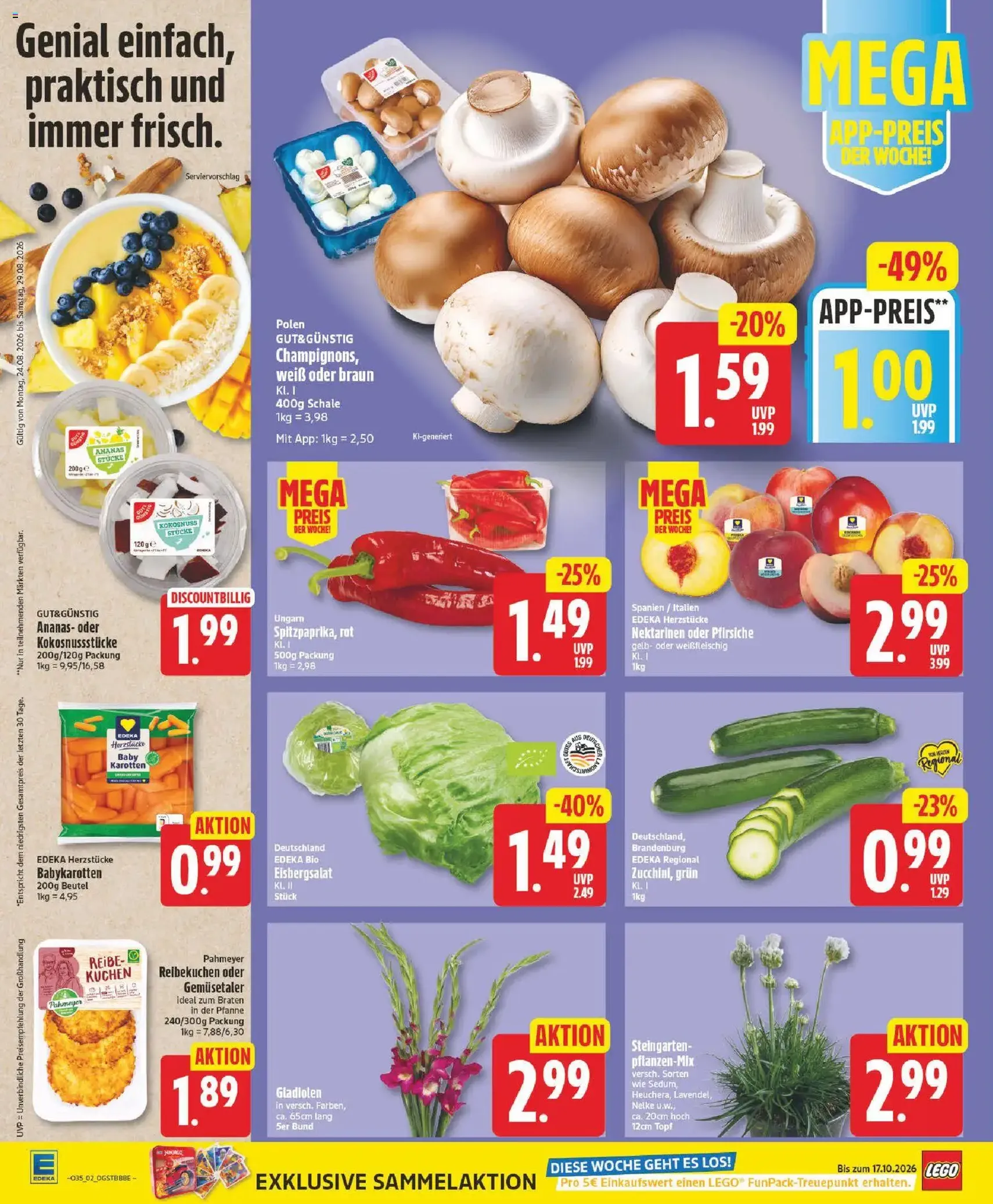 Edeka Prospekt - Gültiger Prospekt ab 24.08.2026, Seite 2 von insgesamt 29