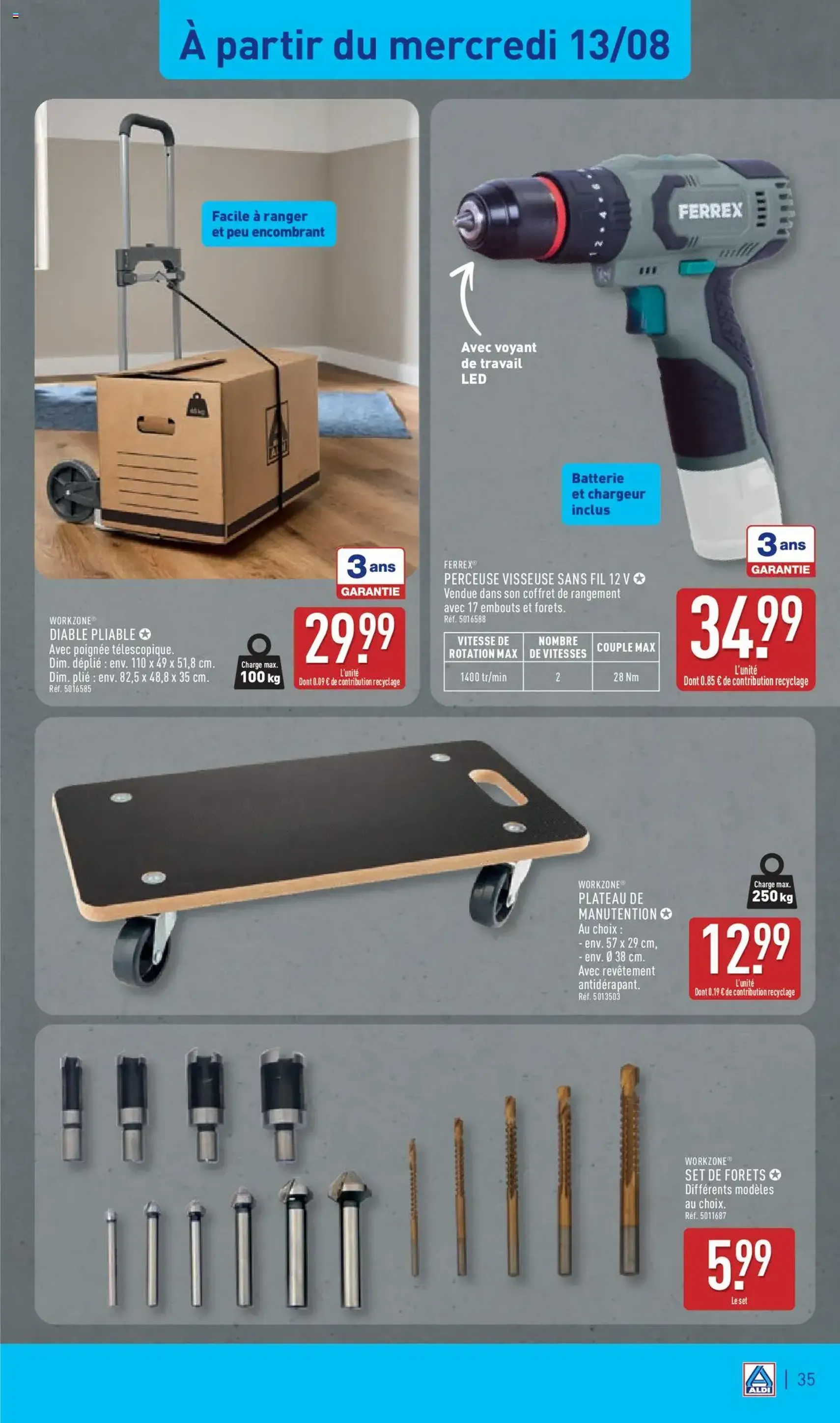 Aldi catalogue semaine 33 - brochure valable à partir du 12/08/2025, page 37 sur 51 Aldi catalogue semaine 33 - brochure valable à partir du 12/08/2025, page 37 sur 51