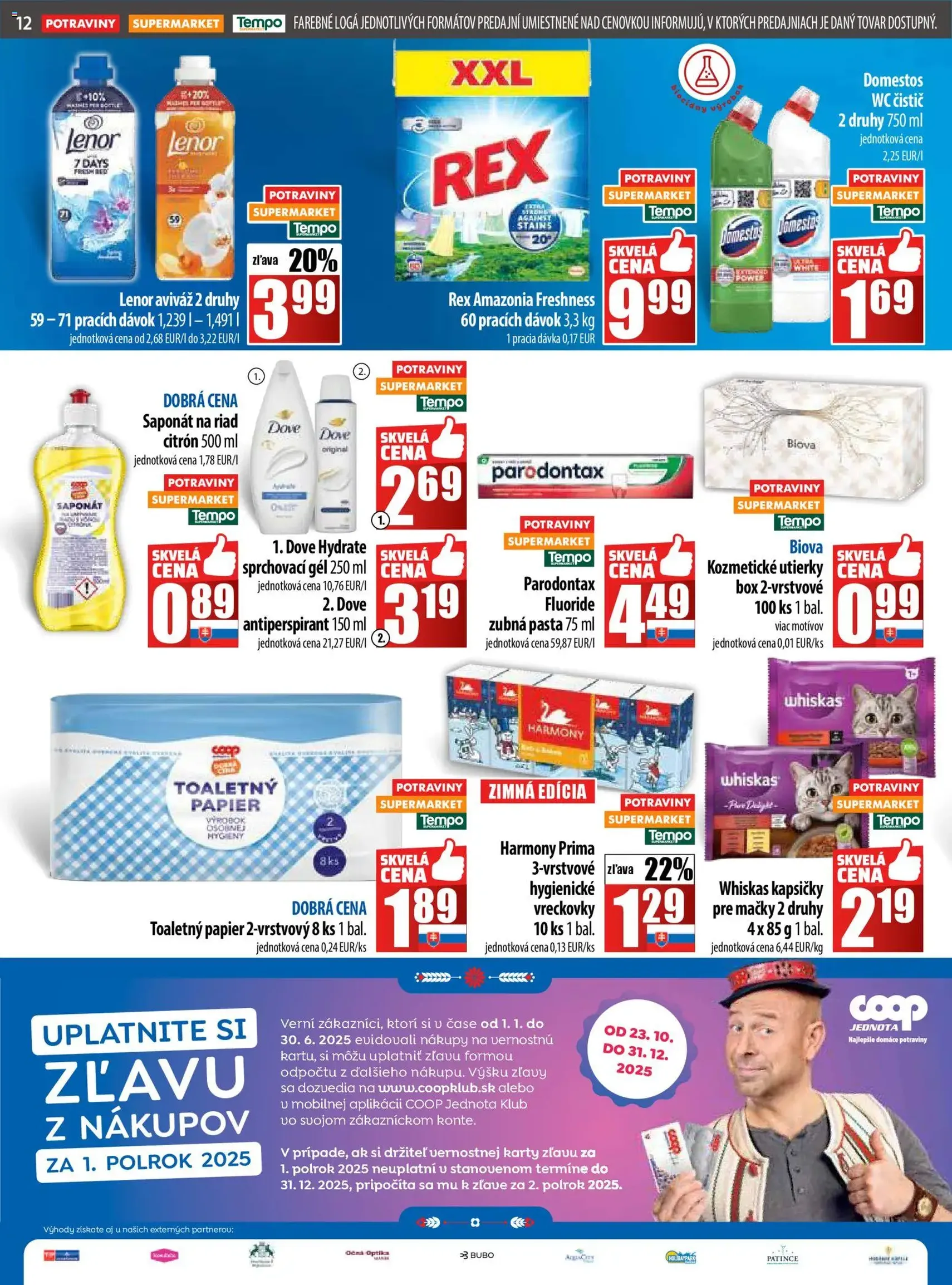 COOP Jednota leták - platný leták od 23.10.2025 strana 12 z 28 COOP Jednota leták - platný leták od 23.10.2025 strana 12 z 28