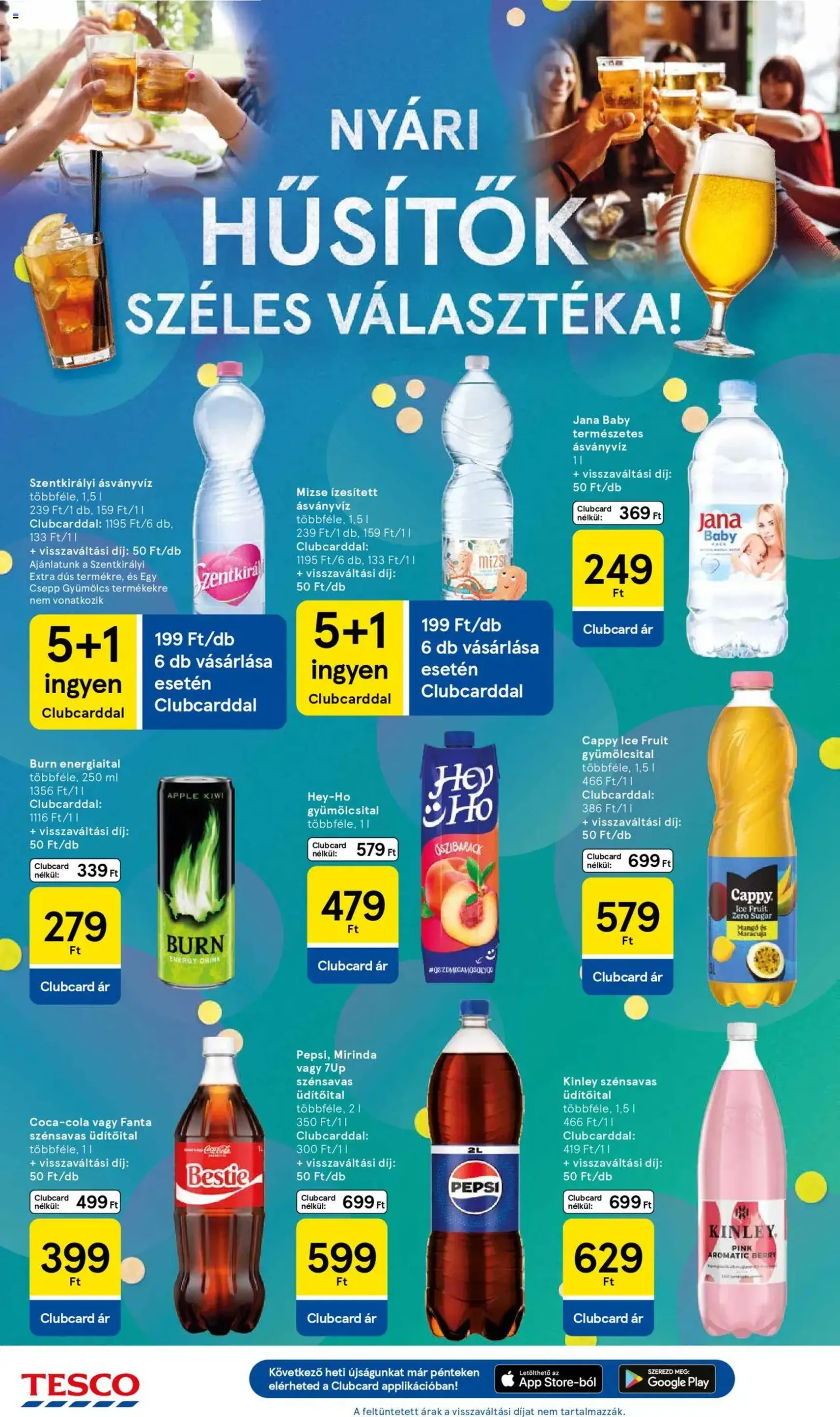 Tesco Hipermarket - Akciós újság - 2025.07.31. érvényes szórólap 8 oldal 32 oldalból Tesco Hipermarket - Akciós újság - 2025.07.31. érvényes szórólap 8 oldal 32 oldalból