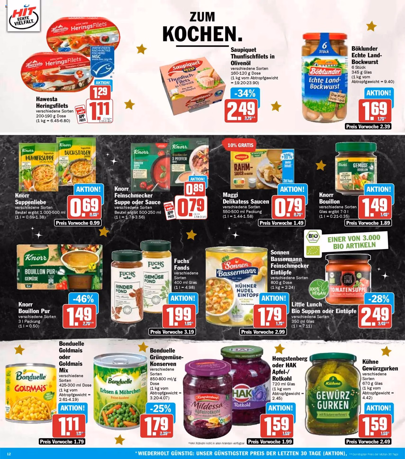 HIT Prospekt - Gültiger Prospekt ab 08.12.2025, Seite 12 von insgesamt 23