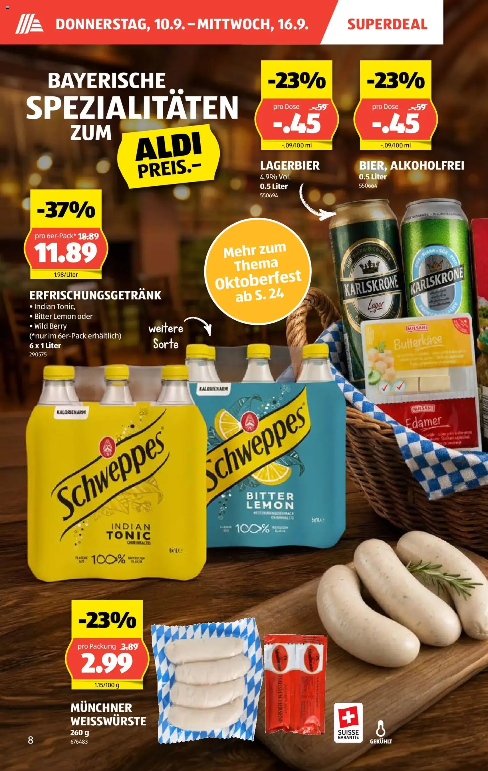 Aldi aktionen - Gültiger Prospekt ab 10.09.2026, Seite 8 von insgesamt 39
