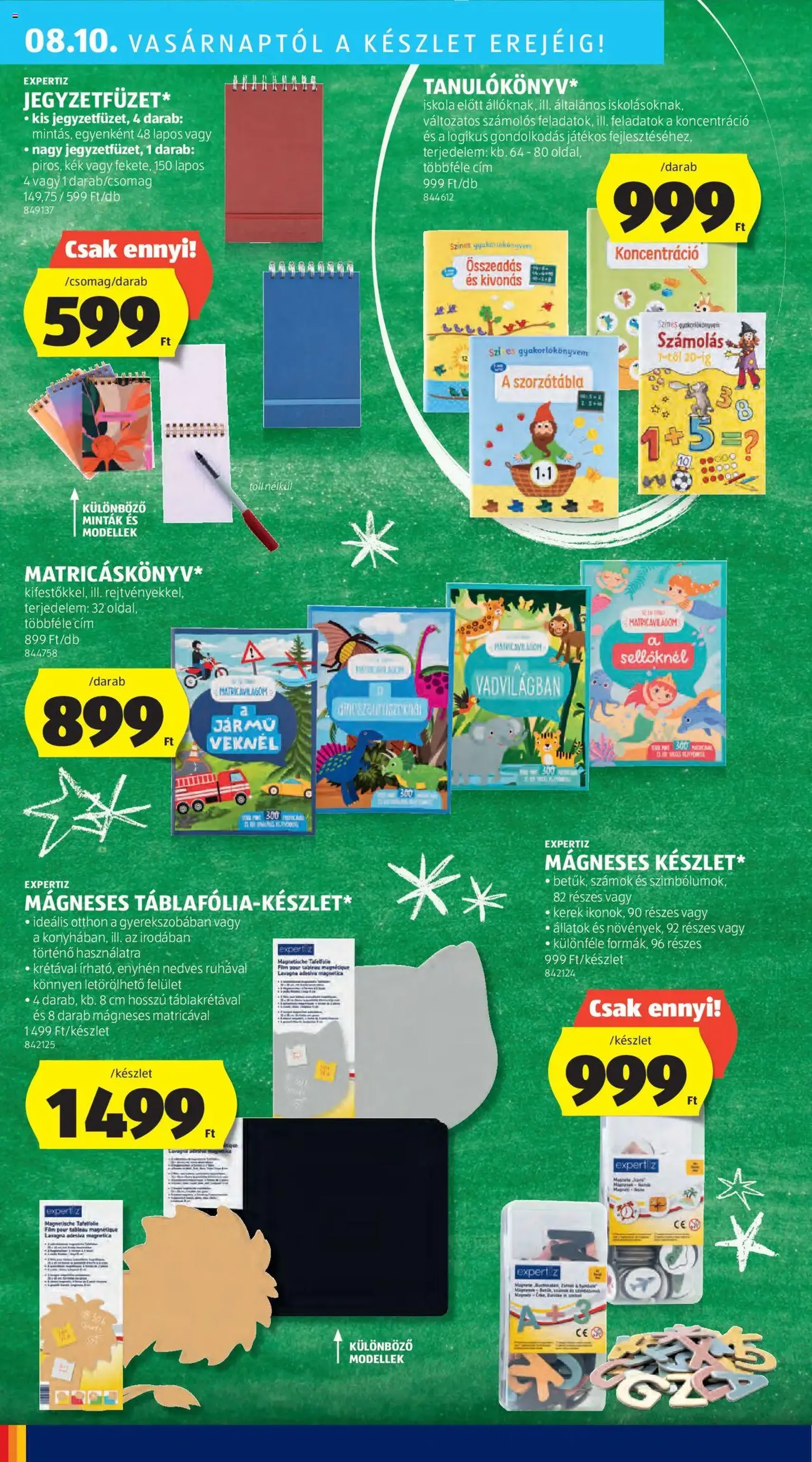 Aldi Akciós újság - 2025.08.07. érvényes szórólap 44 oldal 52 oldalból Aldi Akciós újság - 2025.08.07. érvényes szórólap 44 oldal 52 oldalból
