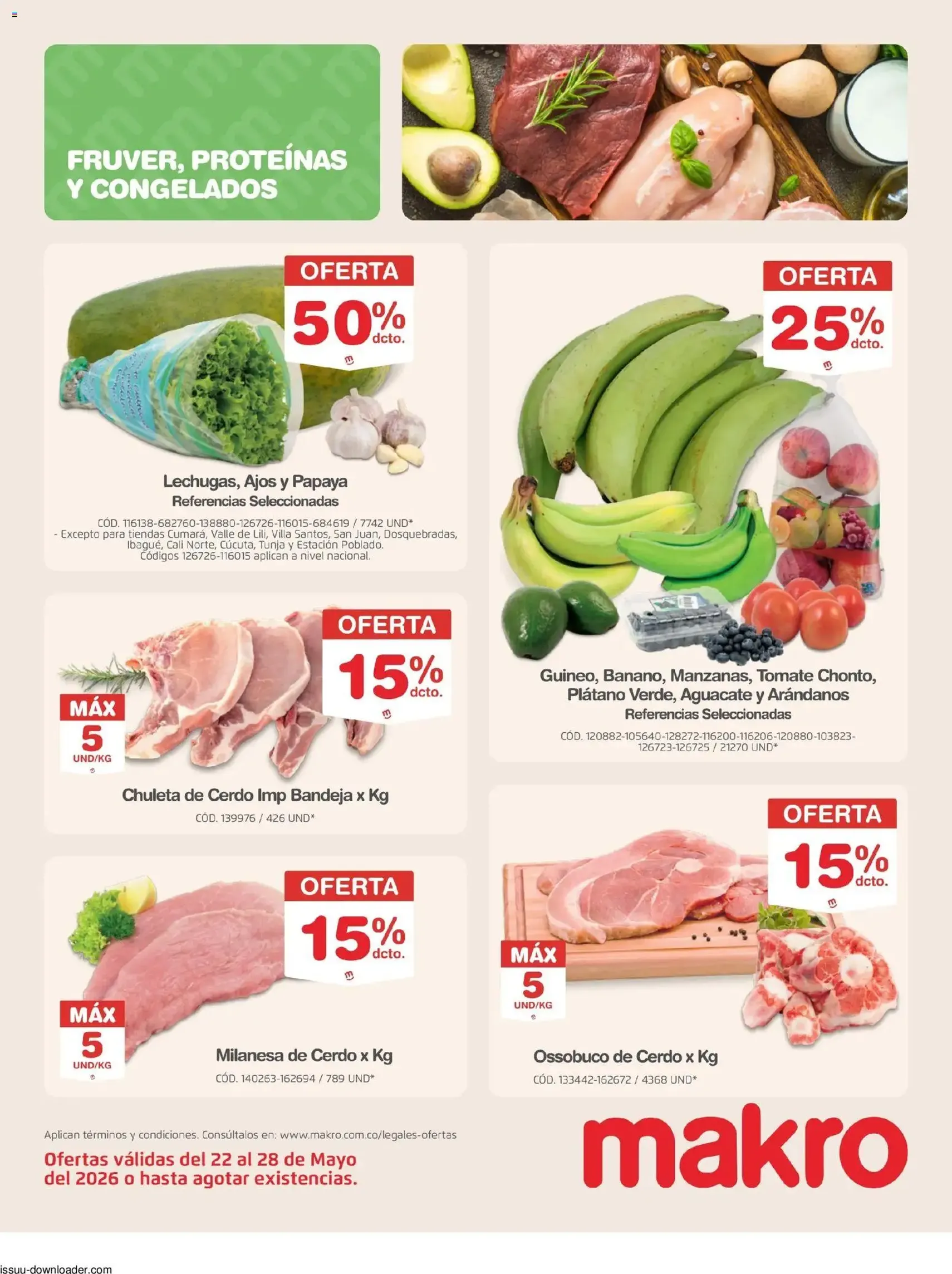 Makro catálogo - folleto válido desde 22/05/2026 página 2 de 28