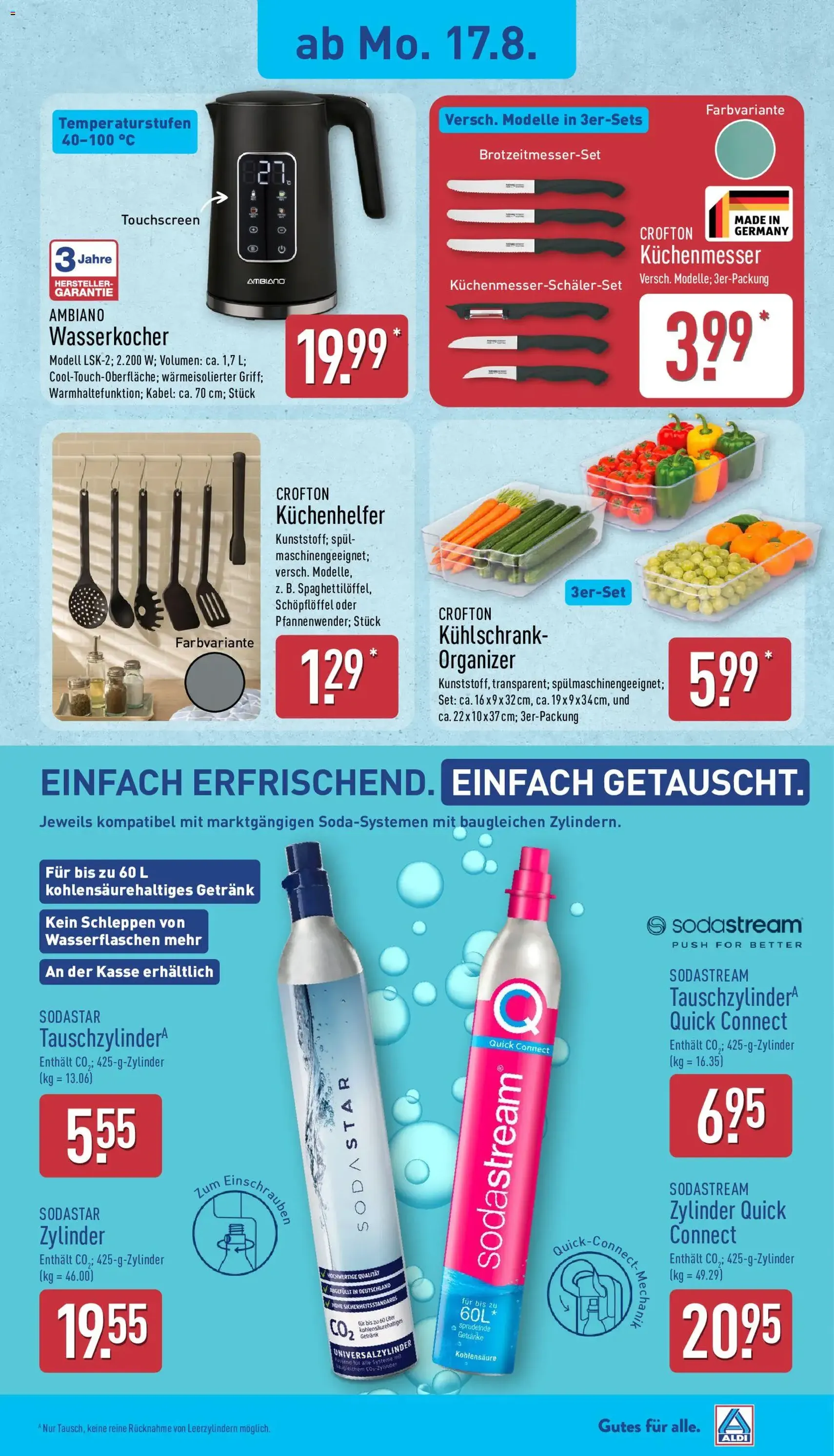 Aldi Prospekt - Gültiger Prospekt ab 17.08.2026, Seite 15 von insgesamt 39