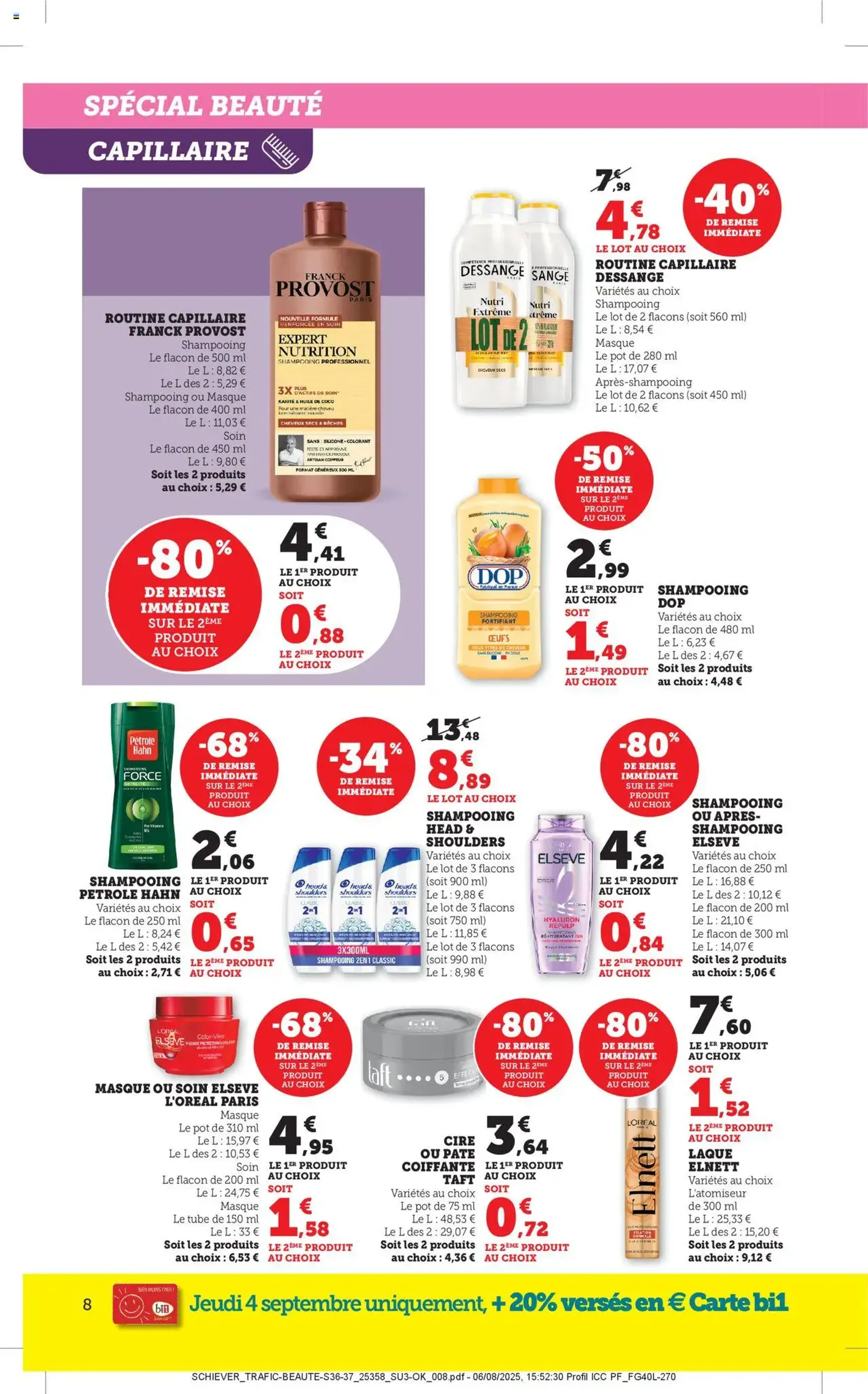 Bi1 catalogue - brochure valable à partir du 01/09/2025, page 8 sur 40