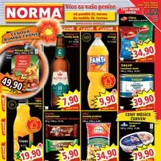 Norma leták - náhled letáku platný od 22.06.2026