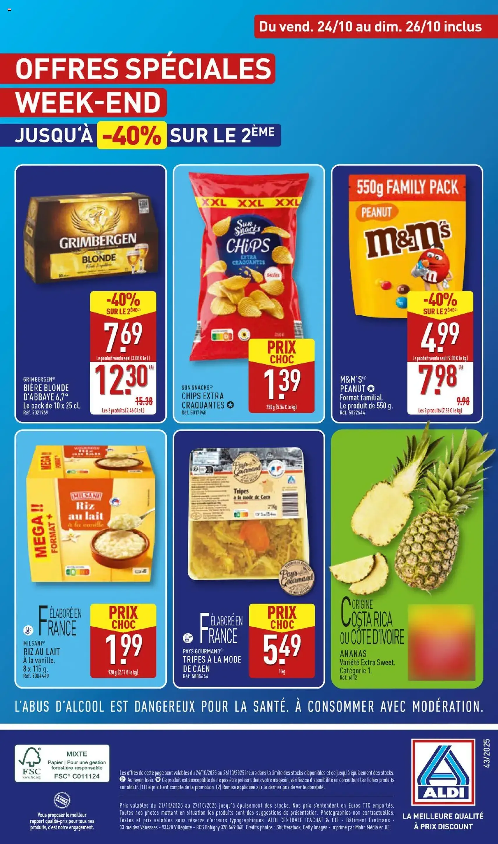Aldi catalogue semaine 43 - brochure valable à partir du 21/10/2025, page 40 sur 41 Aldi catalogue semaine 43 - brochure valable à partir du 21/10/2025, page 40 sur 41