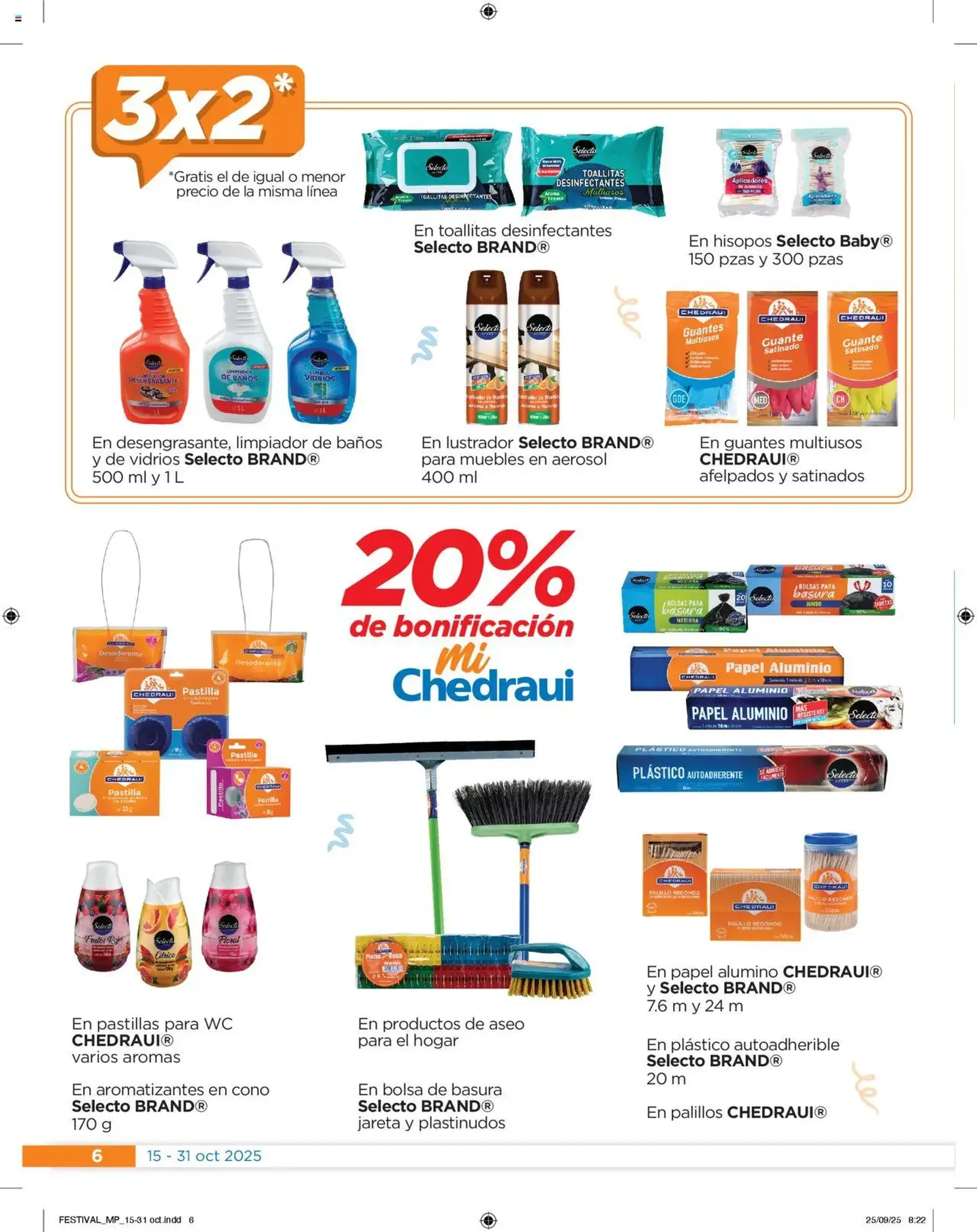 Chedraui - Folleto Nuestras marcas propias - folleto válido desde 15/10/2025 página 6 de 16