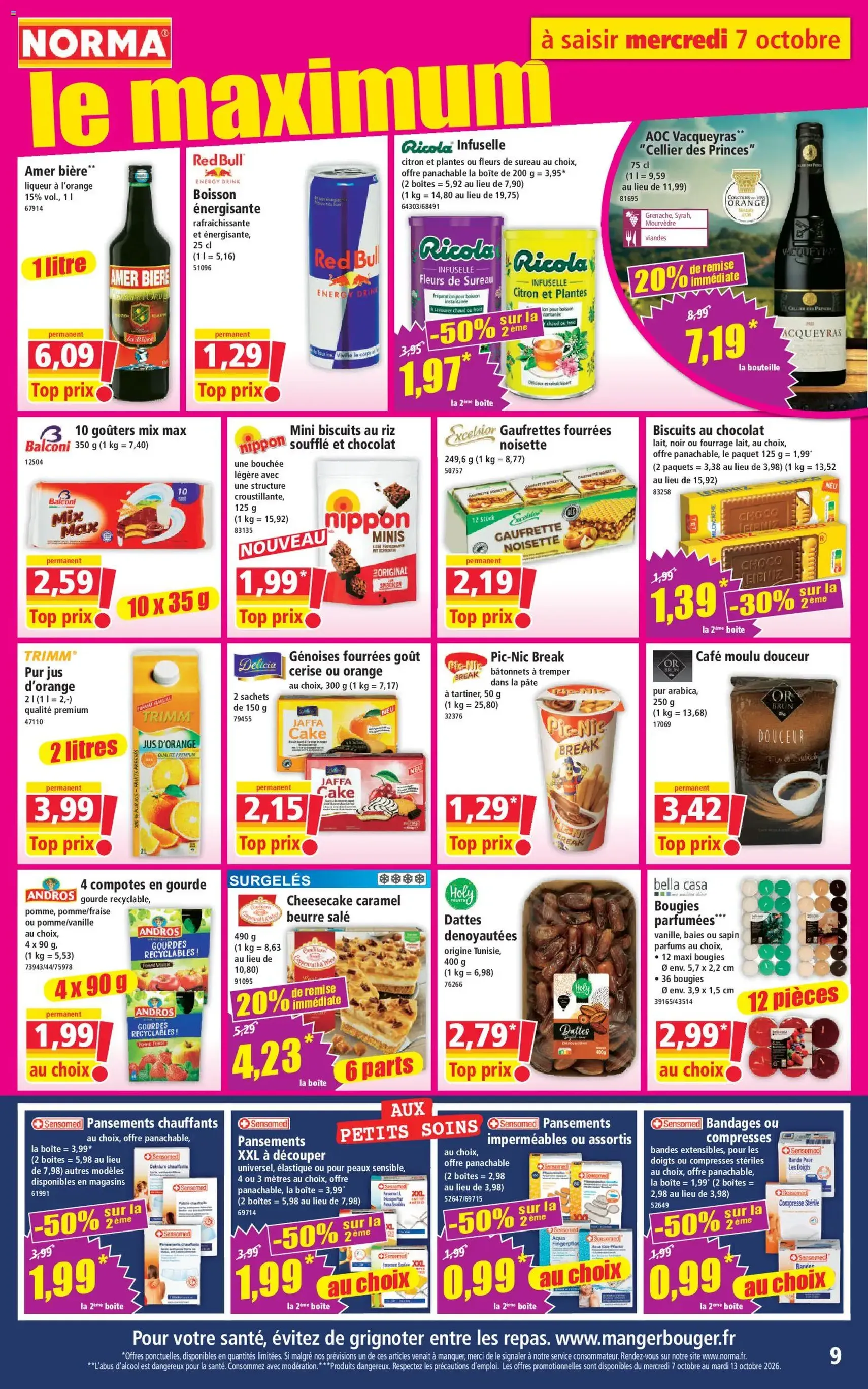 Norma catalogue - brochure valable à partir du 07/10/2026, page 9 sur 14