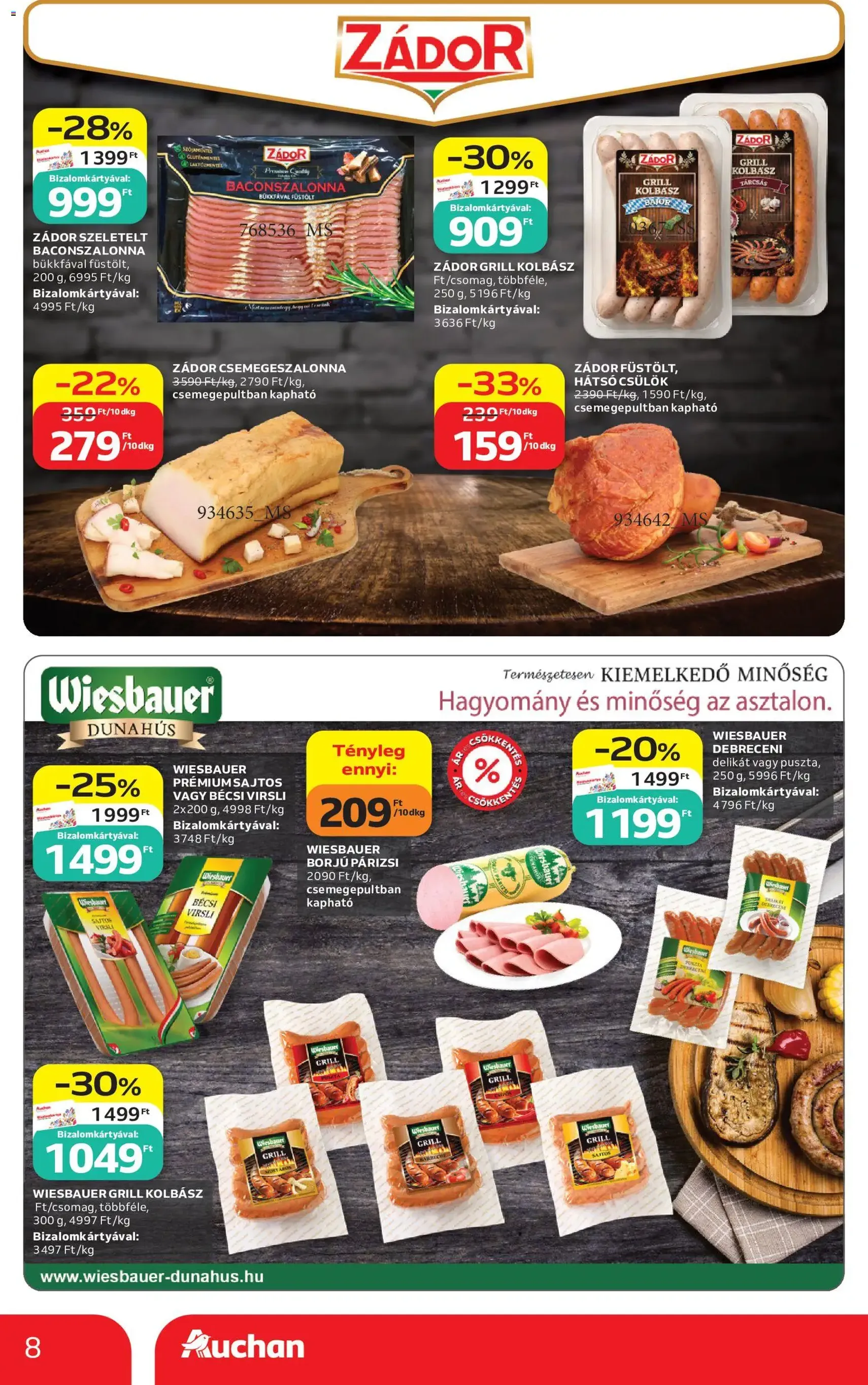 Auchan akciós újság - 2026.07.09. érvényes szórólap 8 oldal 50 oldalból