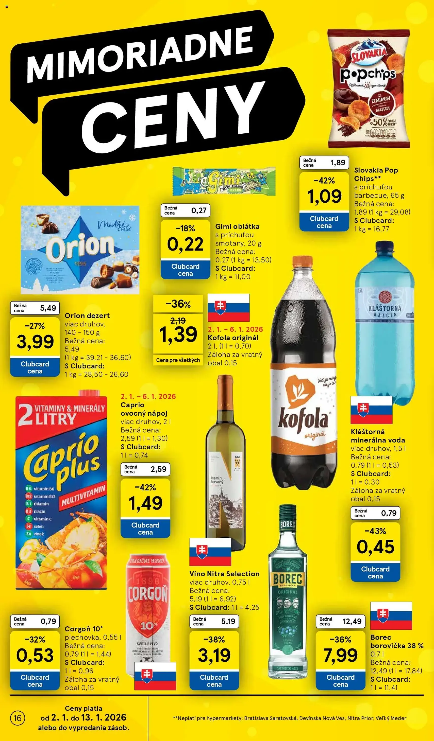 Tesco Hypermarket - leták - platný leták od 02.01.2026 strana 16 z 32