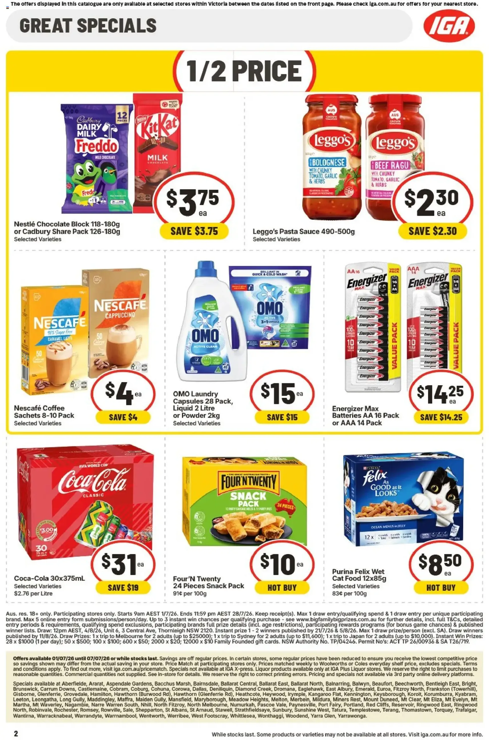 IGA catalogue - valid flyer from 01/07/2026, page 2 of 32