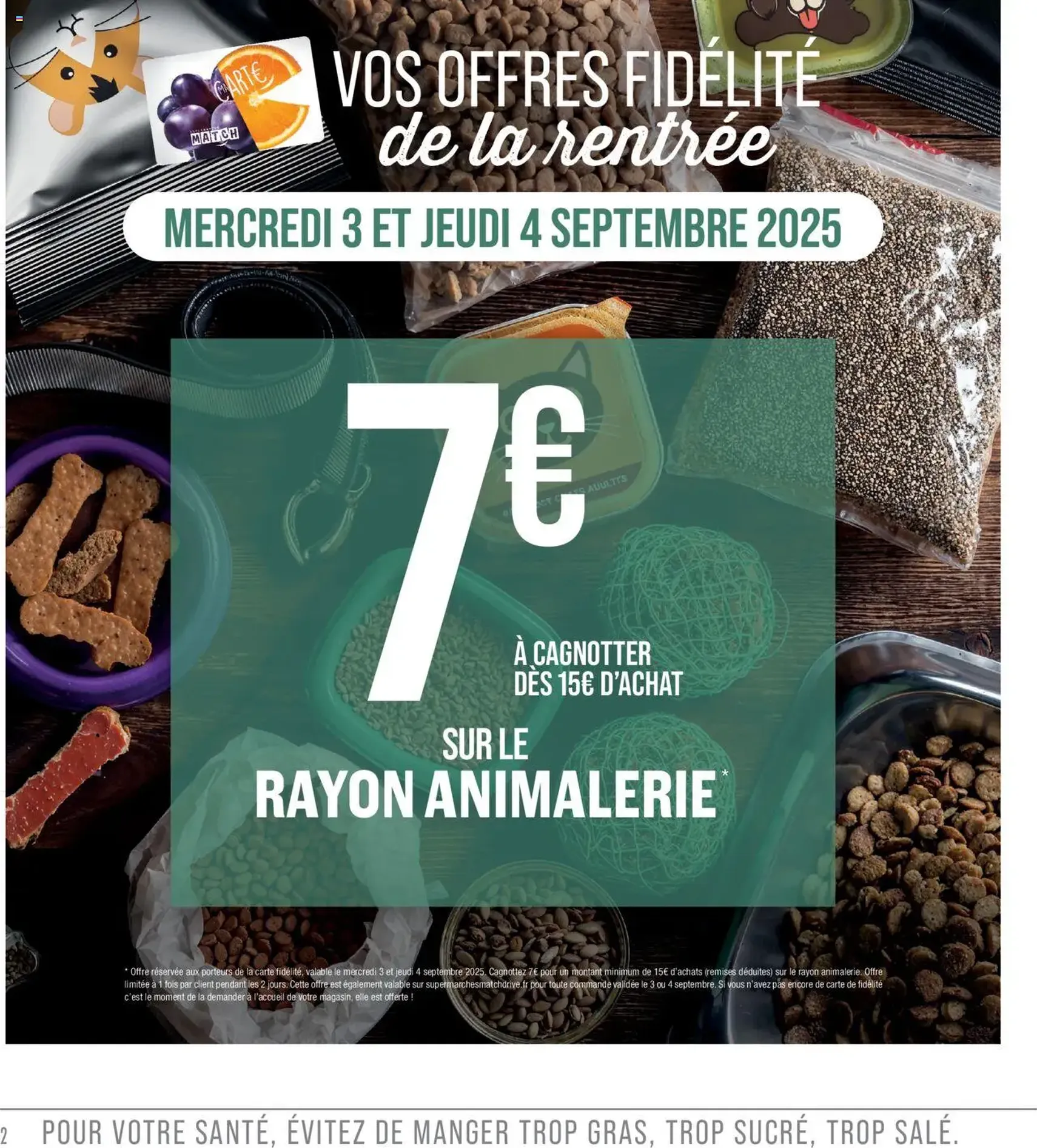 Match Supermarché catalogue - brochure valable à partir du 02/09/2025, page 2 sur 26 Match Supermarché catalogue - brochure valable à partir du 02/09/2025, page 2 sur 26