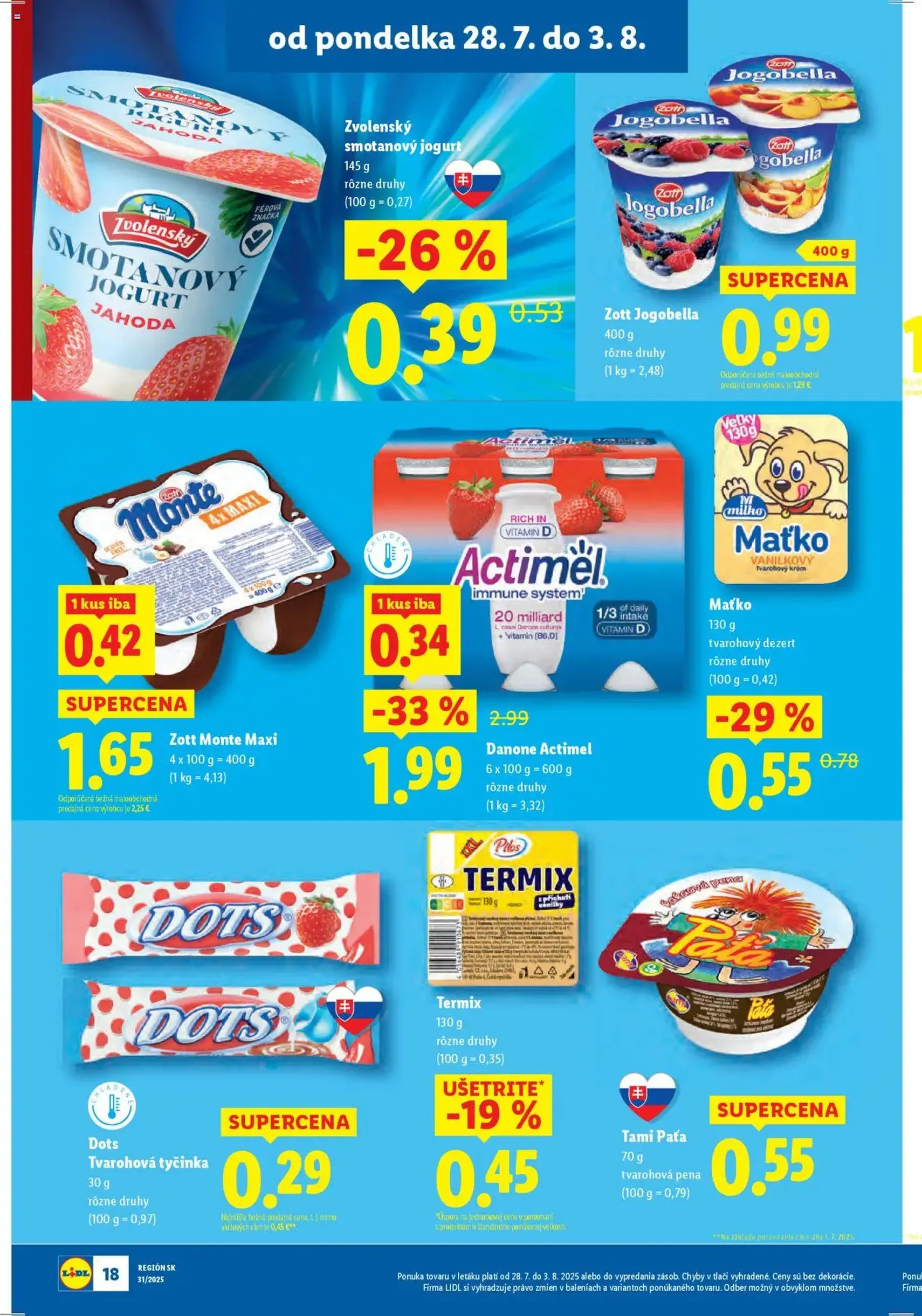 Lidl leták - platný leták od 28.07.2025 strana 18 z 87 Lidl leták - platný leták od 28.07.2025 strana 18 z 87