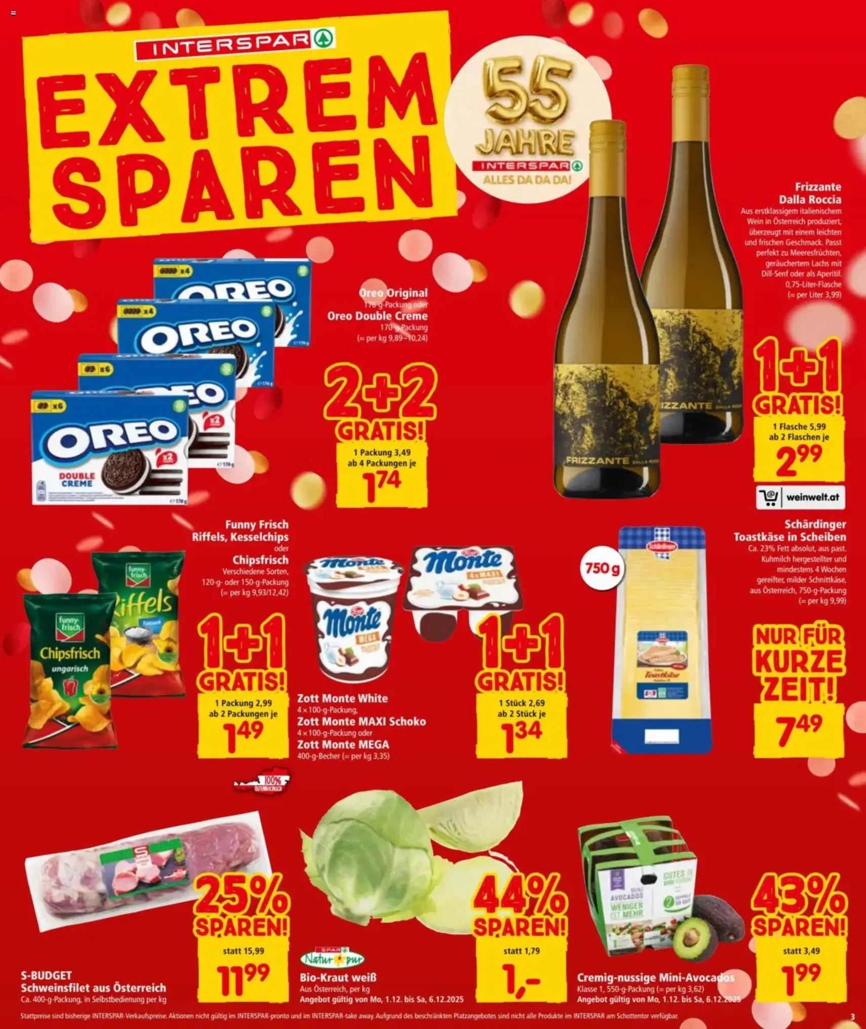 Interspar Flugblatt - Gültiger Prospekt ab 04.12.2025, Seite 3 von insgesamt 20