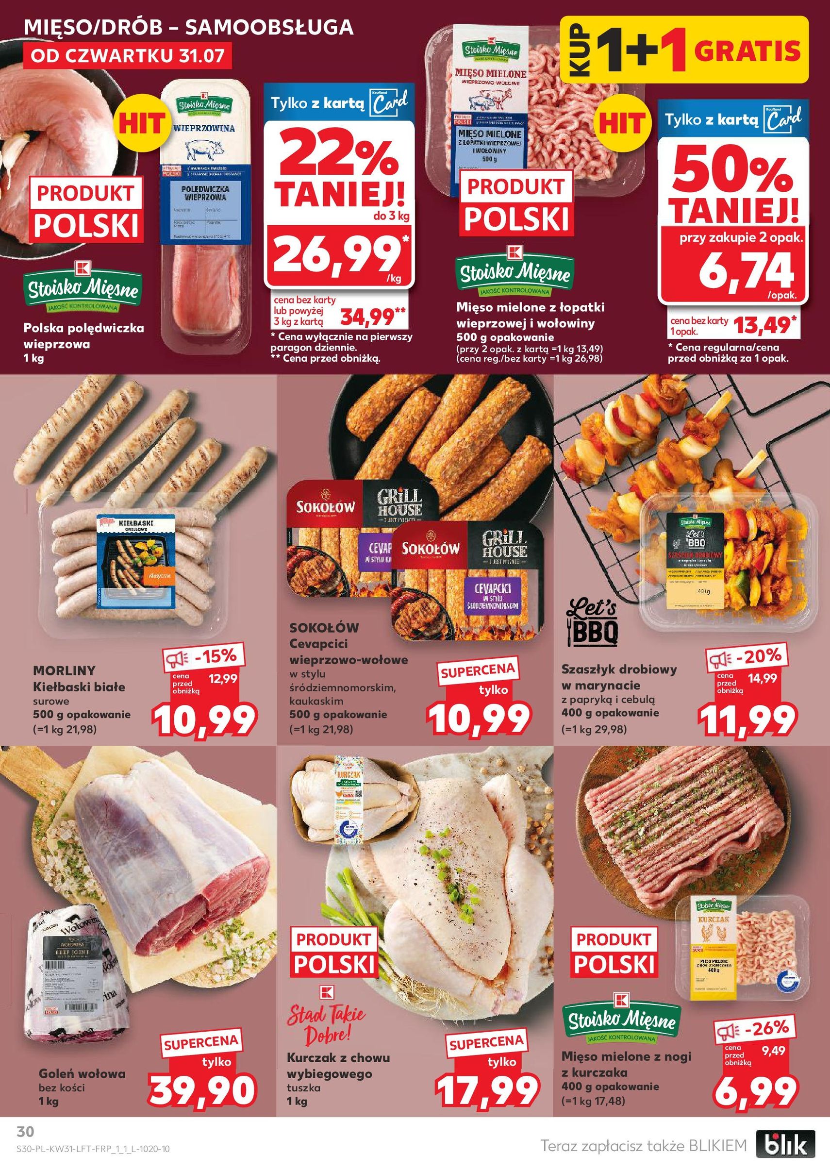 Kaufland gazetka - ważny gazetka od 31.07.2025 strona 30 z 54 Kaufland gazetka - ważny gazetka od 31.07.2025 strona 30 z 54