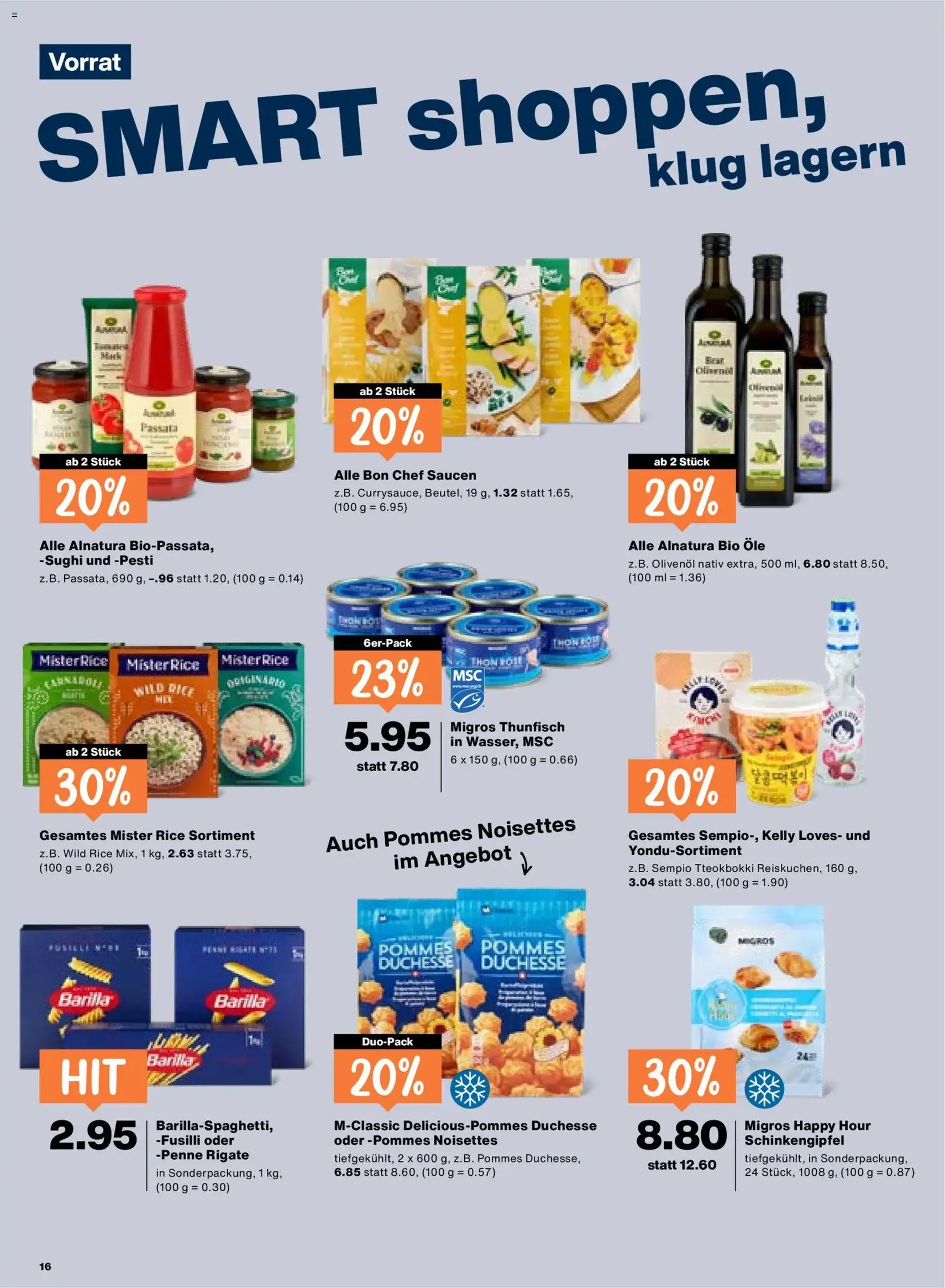Migros aktionen - Gültiger Prospekt ab 22.10.2026, Seite 16 von insgesamt 24