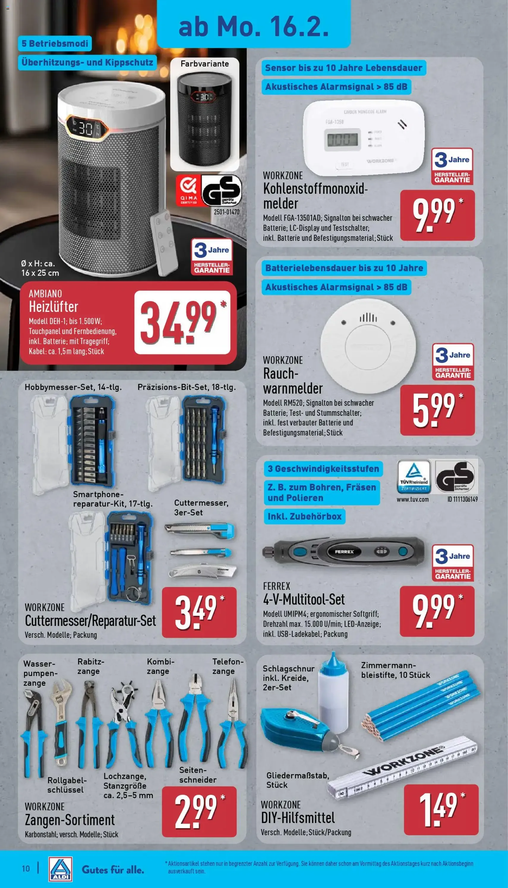 Aldi Prospekt - Gültiger Prospekt ab 16.02.2026, Seite 15 von insgesamt 40