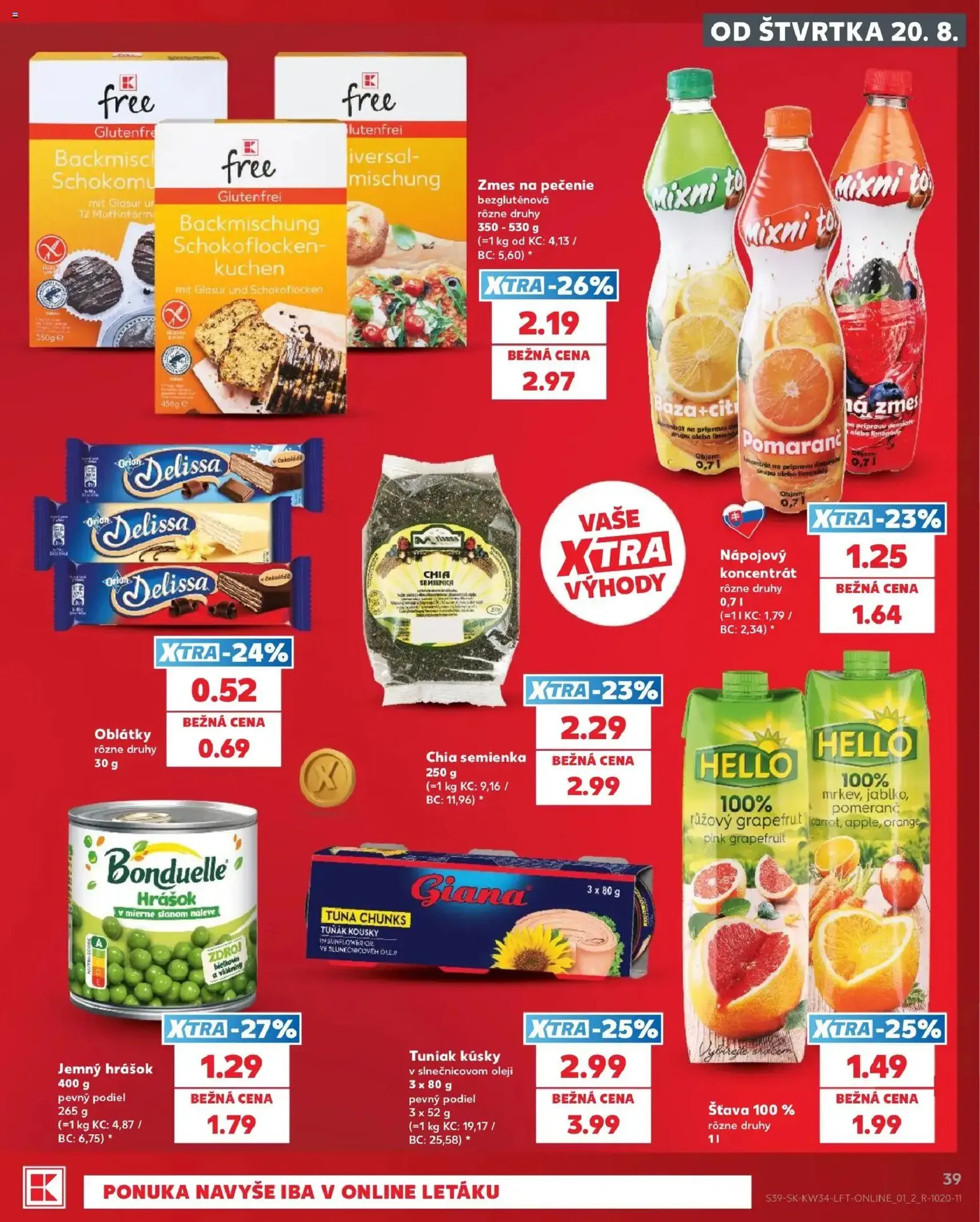 Kaufland leták - platný leták od 20.08.2026 strana 39 z 76