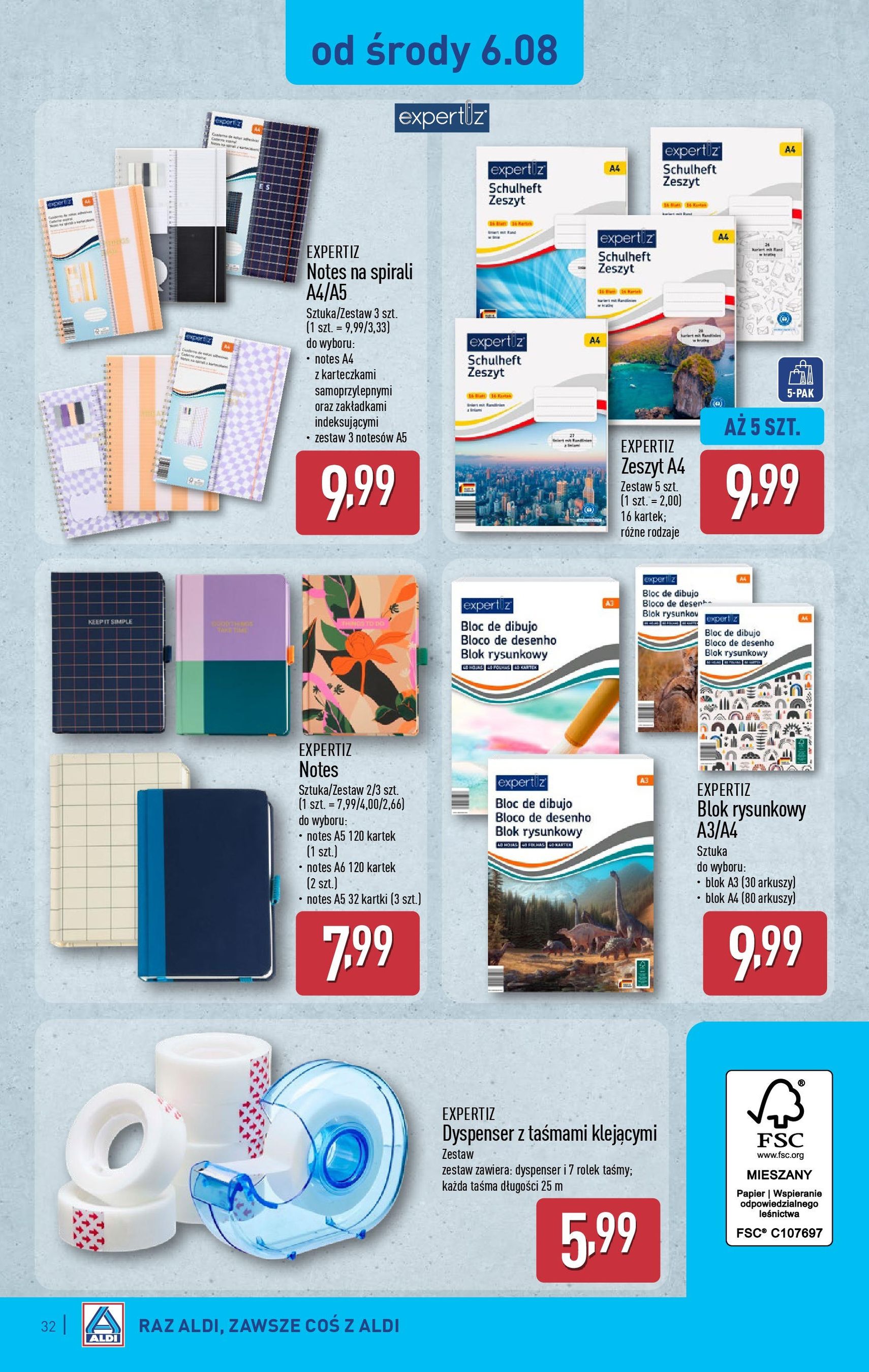 Aldi Gazetka - ważny gazetka od 04.08.2025 strona 32 z 42 Aldi Gazetka - ważny gazetka od 04.08.2025 strona 32 z 42