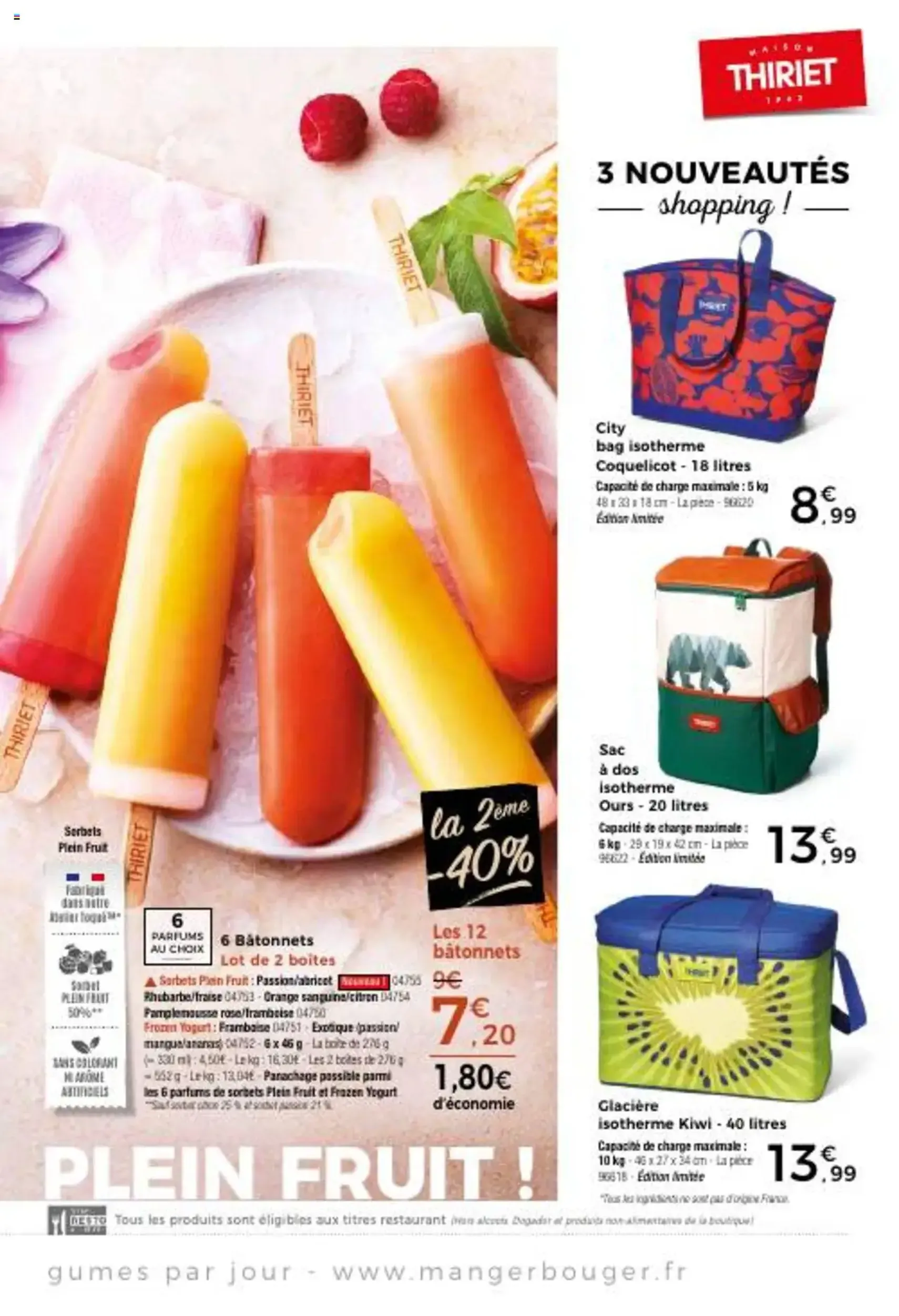 Thiriet catalogue - brochure valable à partir du 28/07/2025, page 15 sur 16 Thiriet catalogue - brochure valable à partir du 28/07/2025, page 15 sur 16