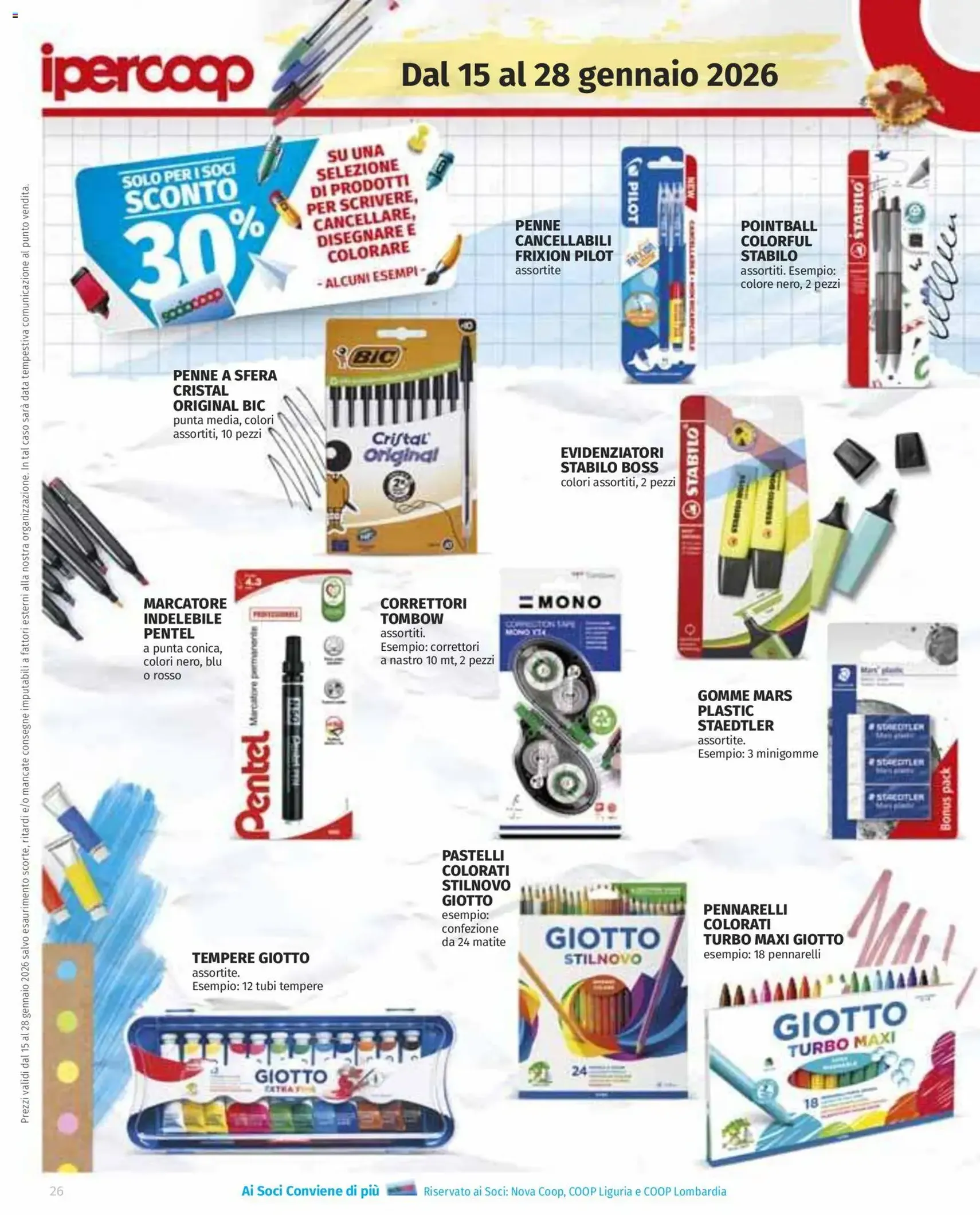 Volantino Ipercoop - volantino valido dal 15/01/2026 pagina 26 di 34