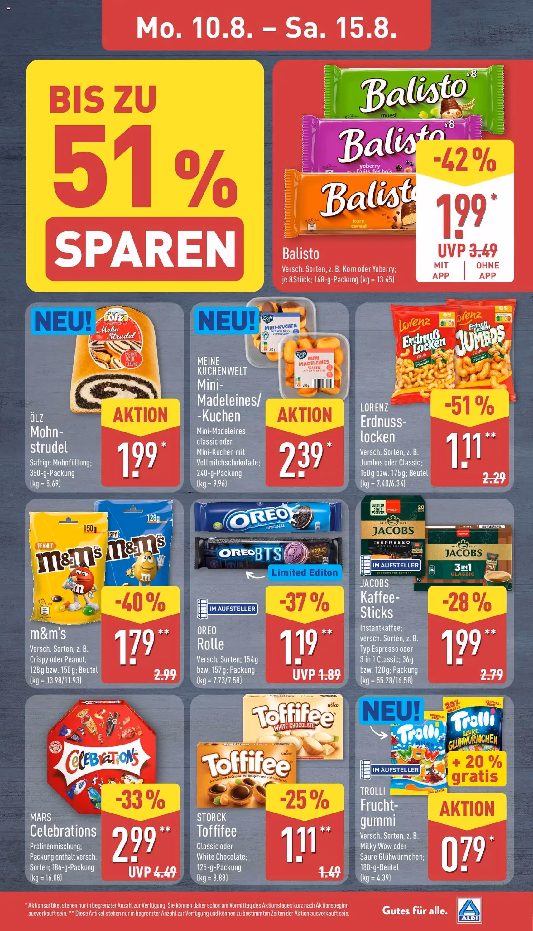 Aldi Prospekt - Gültiger Prospekt ab 10.08.2026, Seite 9 von insgesamt 41