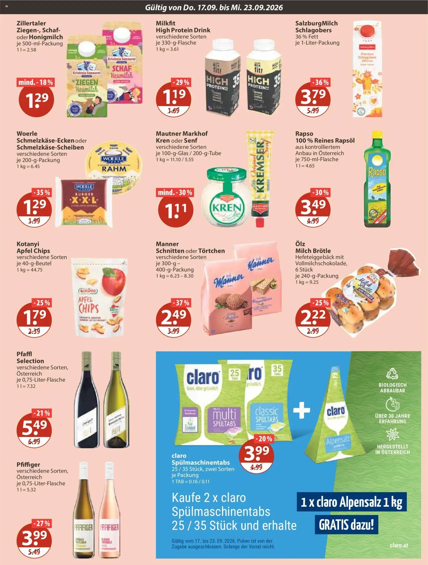 V-Markt Angebote - Gültiger Prospekt ab 17.09.2026, Seite 11 von insgesamt 30