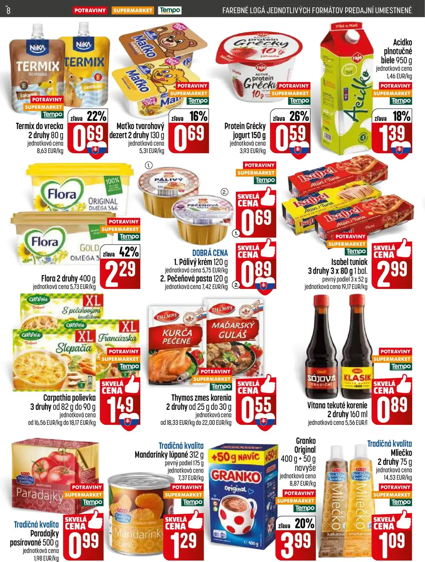 COOP Jednota leták - platný leták od 19.02.2026 strana 8 z 28