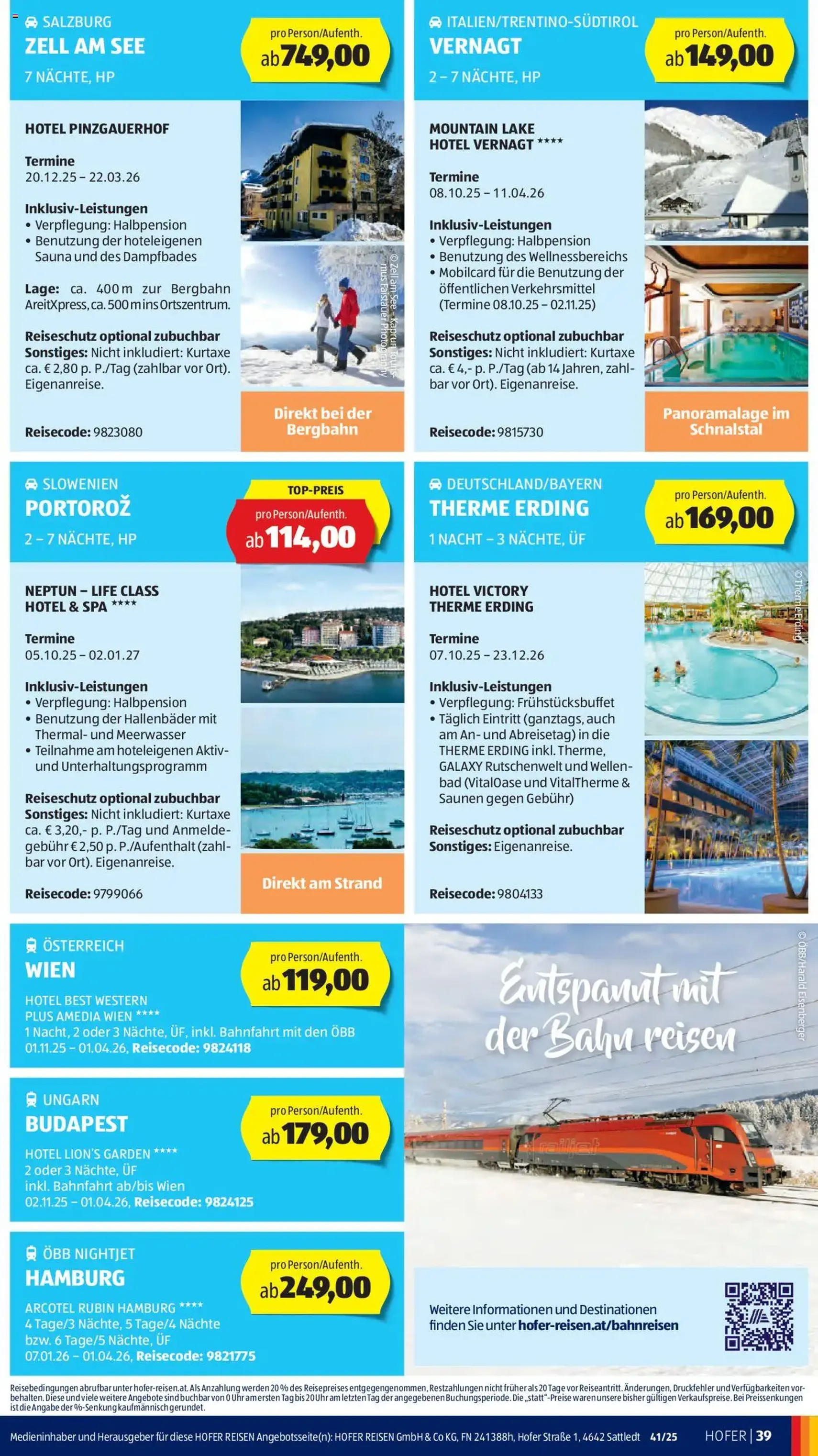 Hofer Flugblatt - Gültiger Prospekt ab 03.10.2025, Seite 43 von insgesamt 45