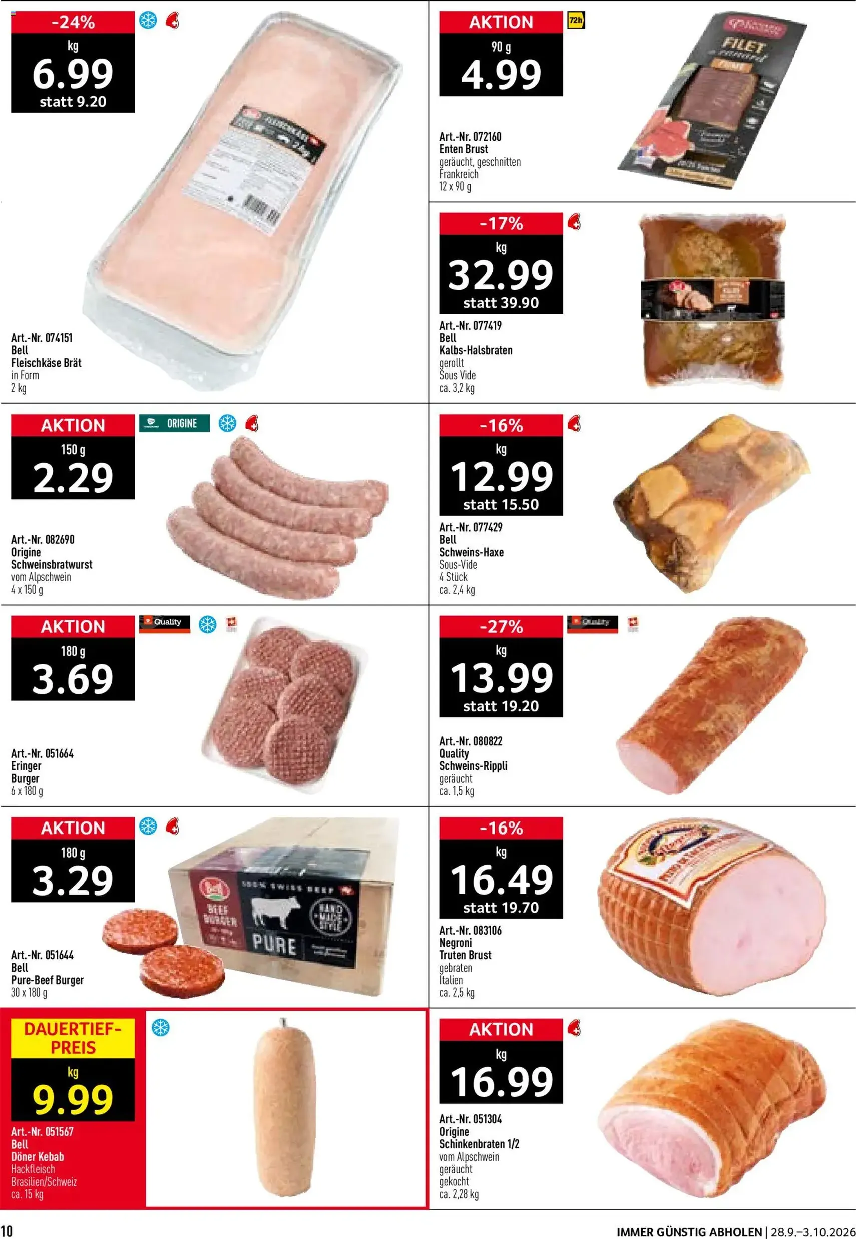 Prodega aktionen - Gültiger Prospekt ab 28.09.2026, Seite 10 von insgesamt 37