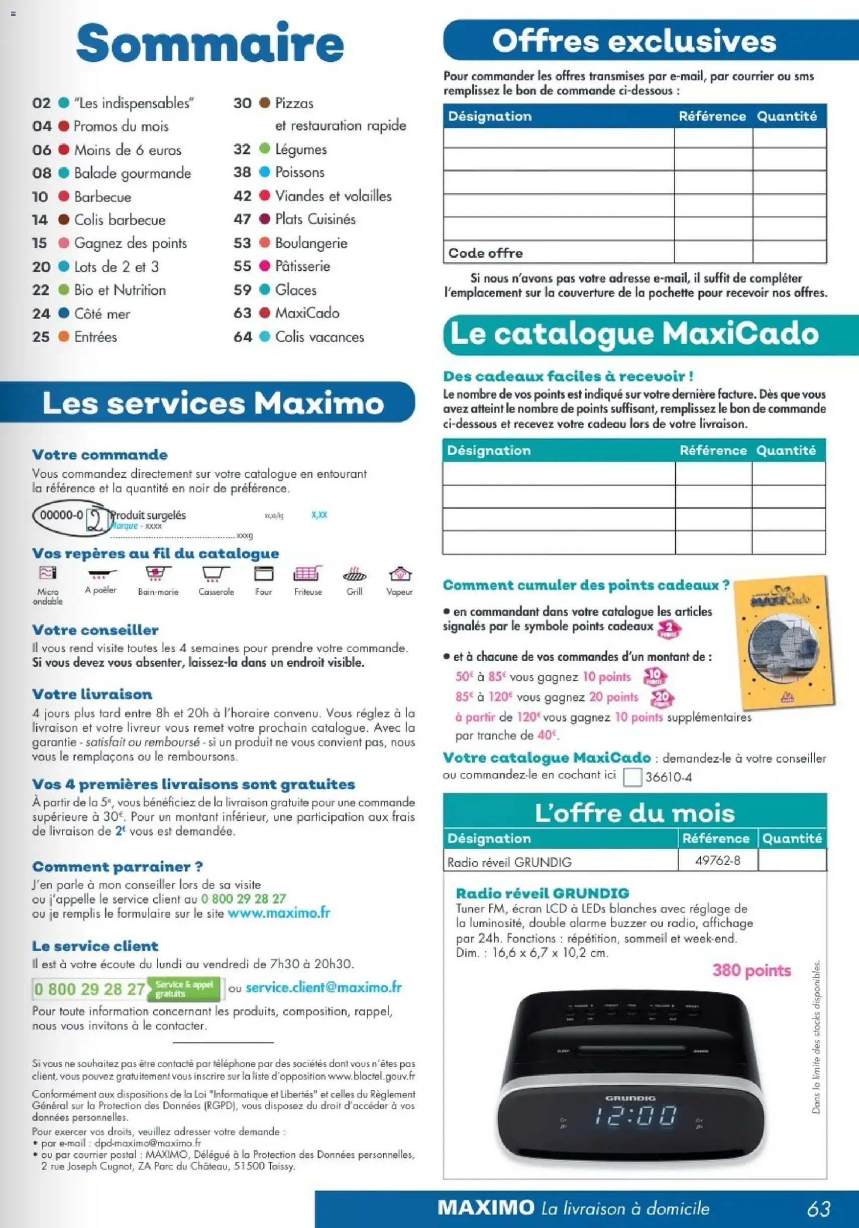 Maximo catalogue - brochure valable à partir du 17/07/2026, page 63 sur 64