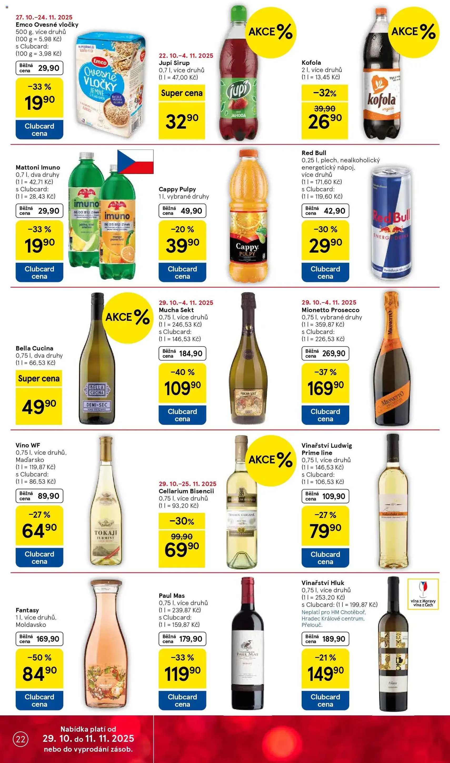 Tesco leták - Hypermarket - platný leták od 29.10.2025 strana 22 z 31 Tesco leták - Hypermarket - platný leták od 29.10.2025 strana 22 z 31