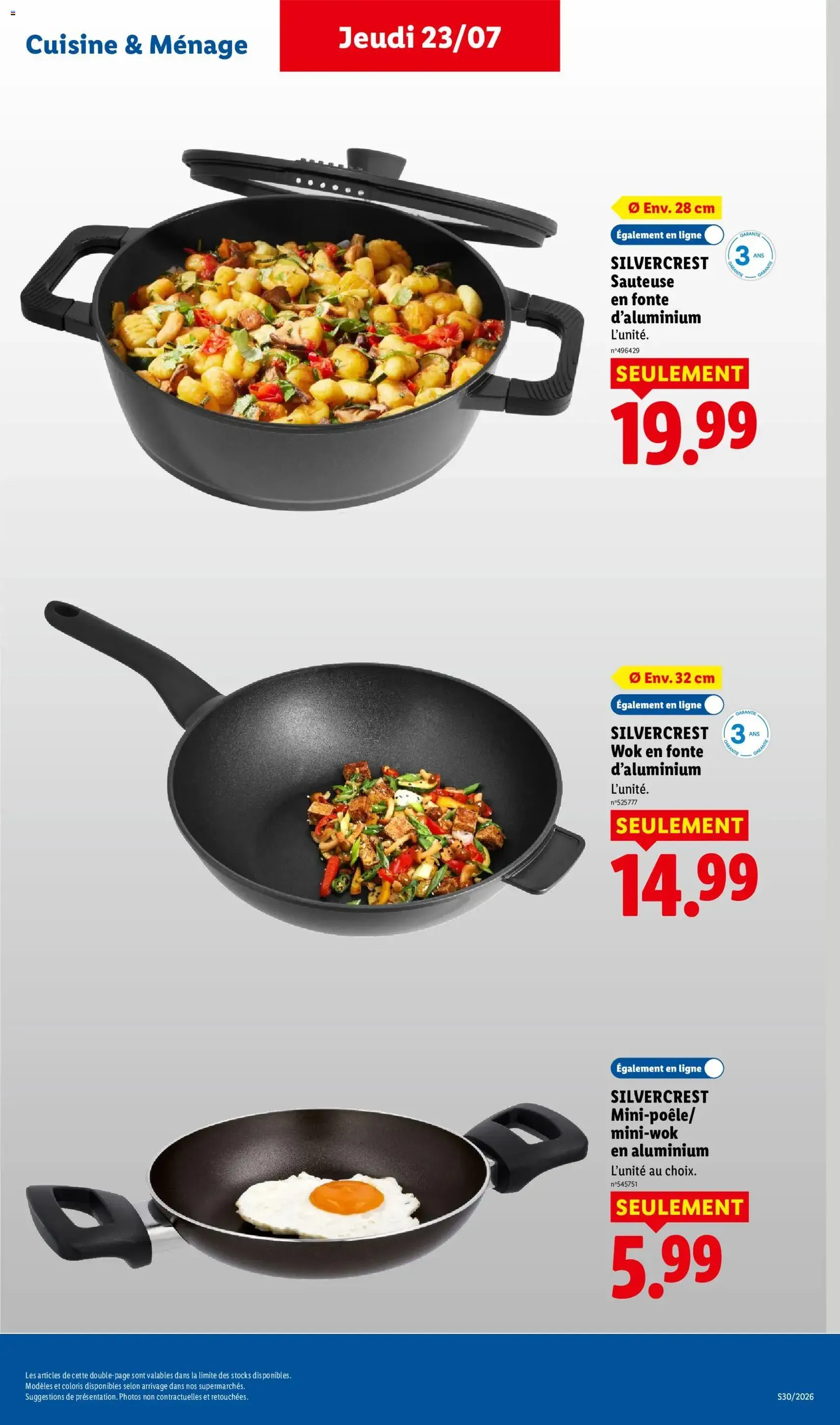 LIDL catalogue - brochure valable à partir du 23/07/2026, page 45 sur 64