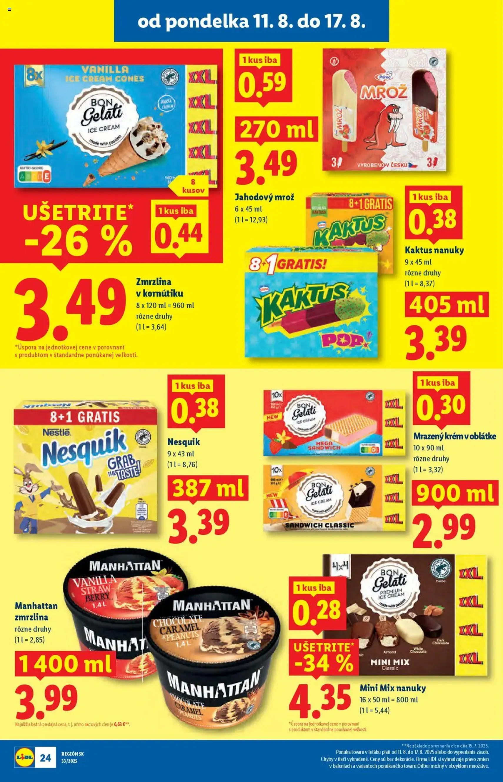 Lidl leták - platný leták od 11.08.2025 strana 24 z 93