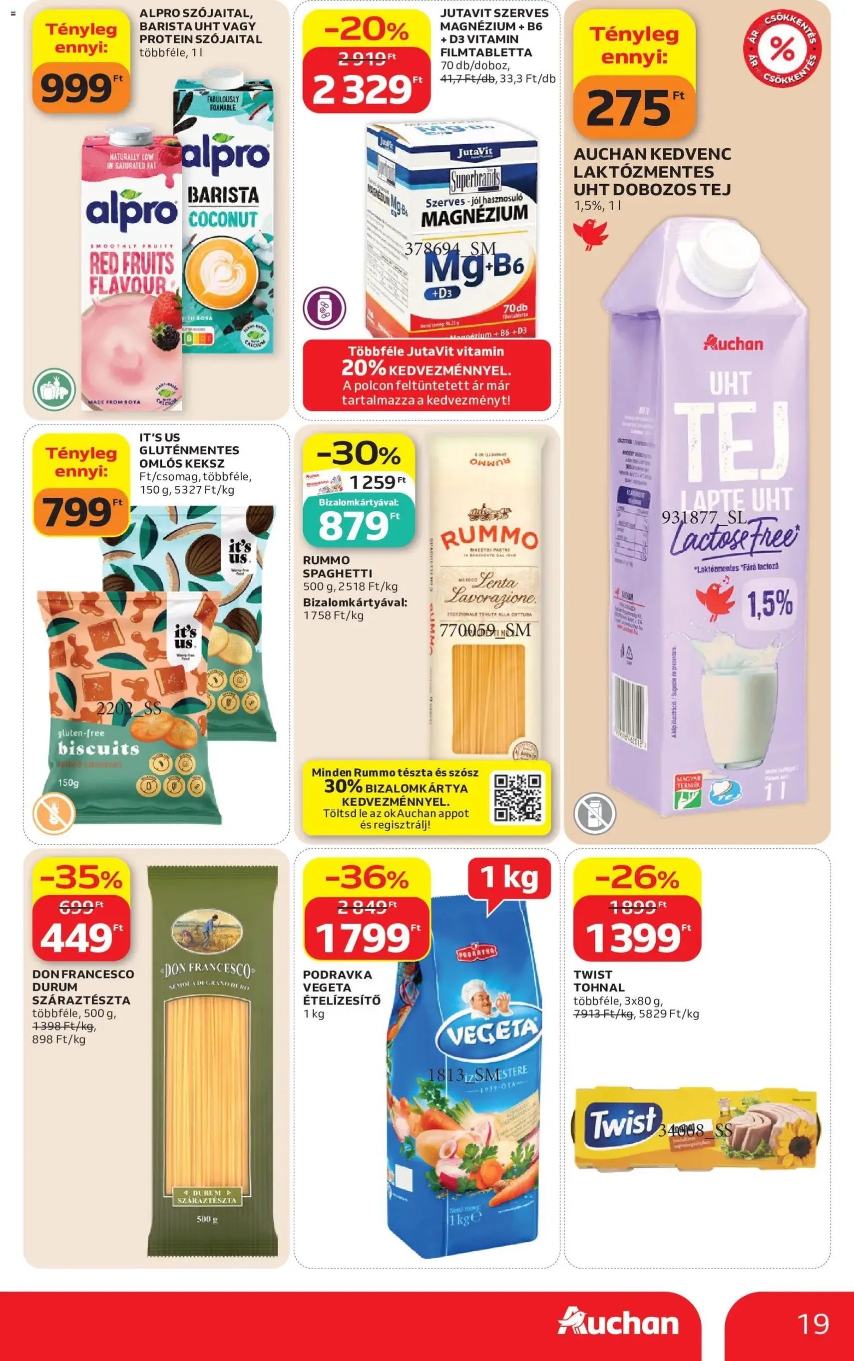 Auchan akciós újság - 2026.08.06. érvényes szórólap 19 oldal 48 oldalból