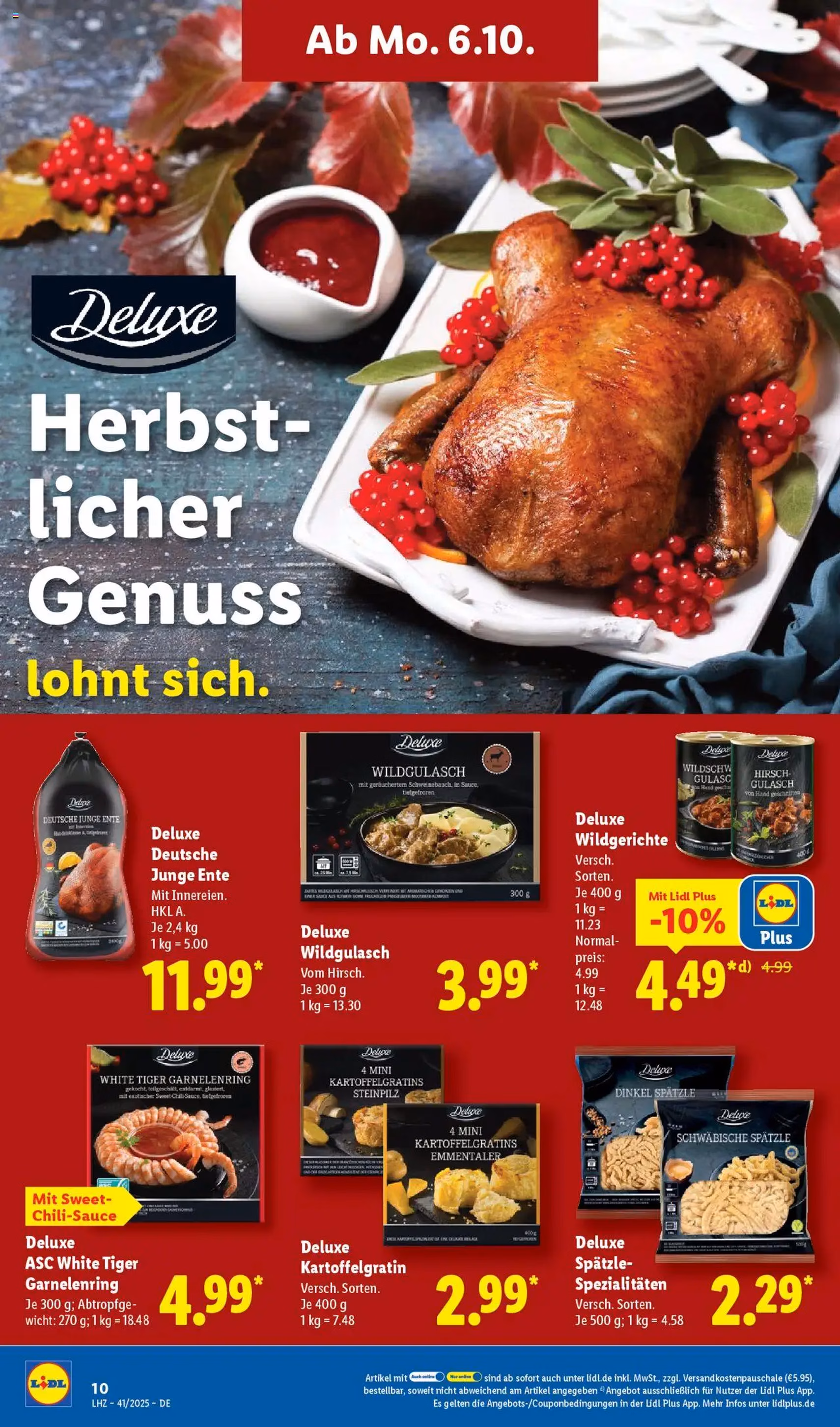 Lidl Prospekt - Gültiger Prospekt ab 06.10.2025, Seite 18 von insgesamt 68