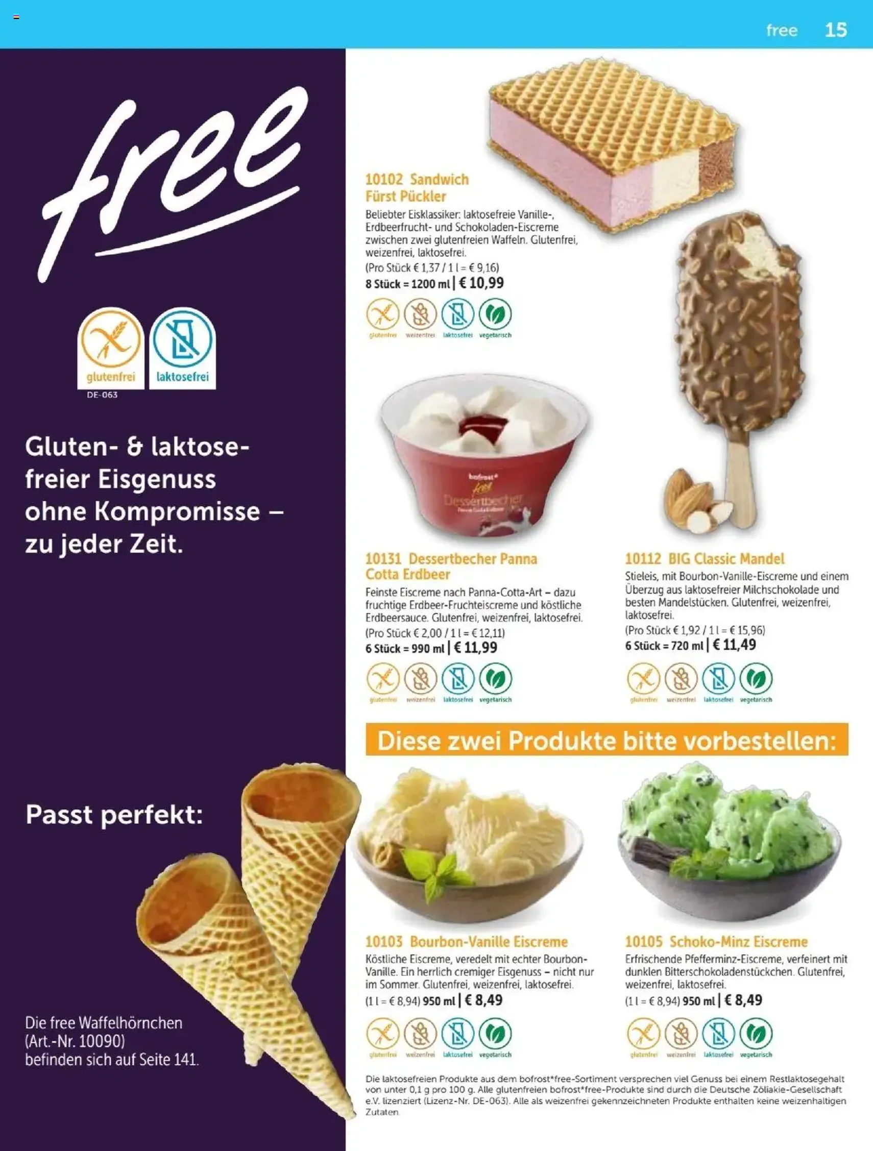 Bofrost Katalog - Gültiger Prospekt ab 07.09.2025, Seite 15 von insgesamt 148 Bofrost Katalog - Gültiger Prospekt ab 07.09.2025, Seite 15 von insgesamt 148