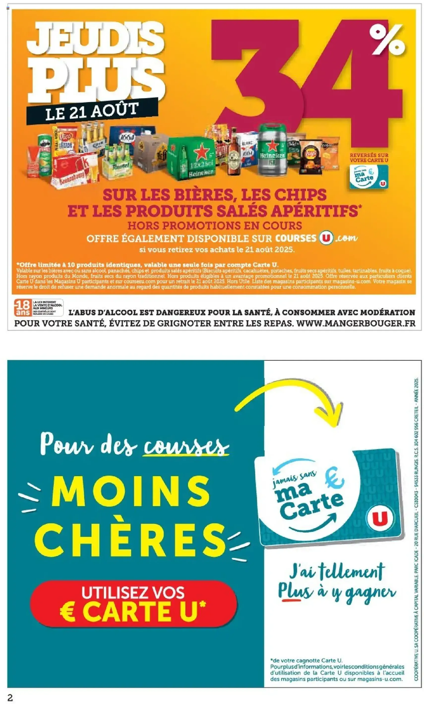 U Express catalogue - brochure valable à partir du 12/08/2025, page 2 sur 12