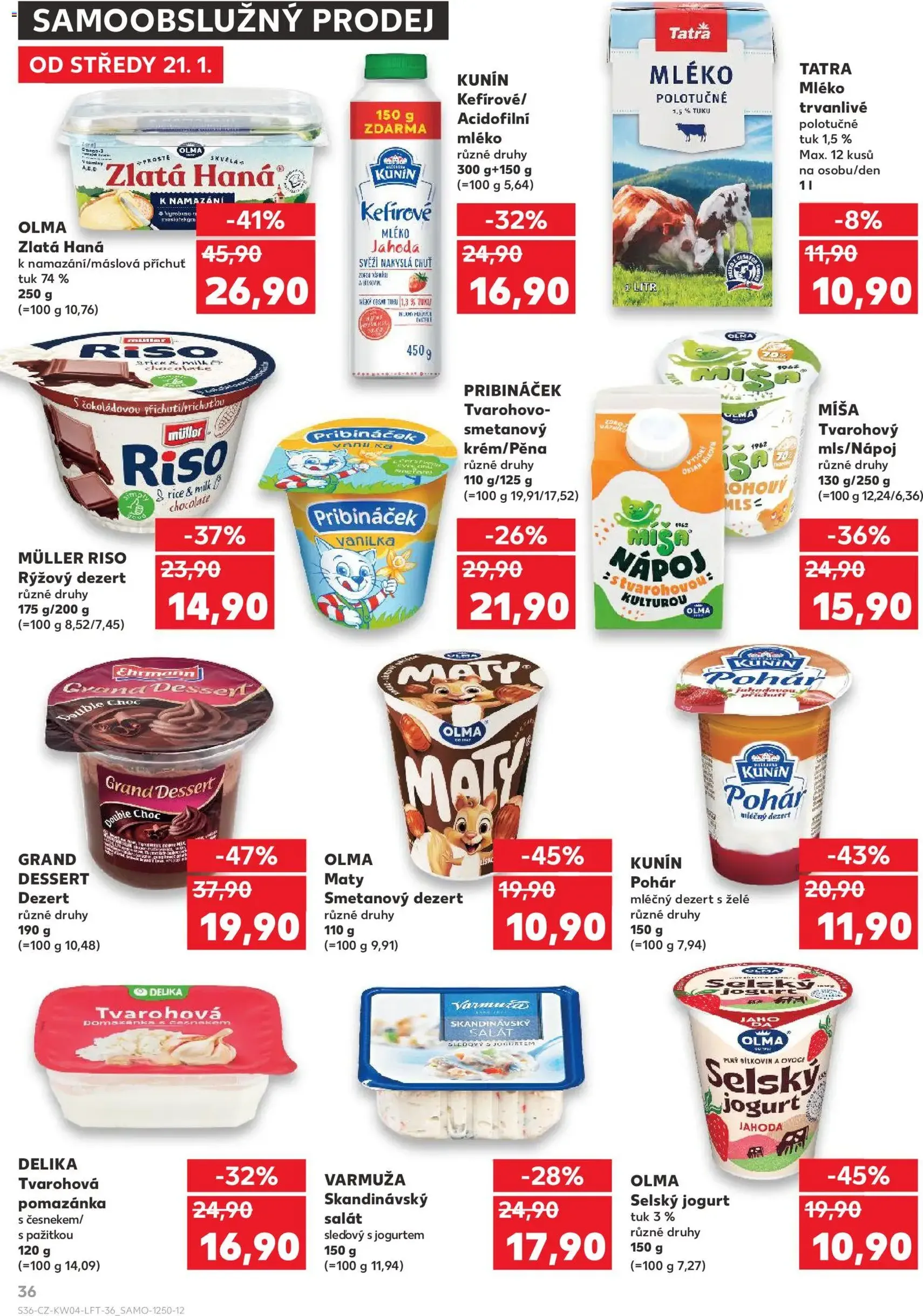 Kaufland leták - platný leták od 21.01.2026 strana 36 z 60