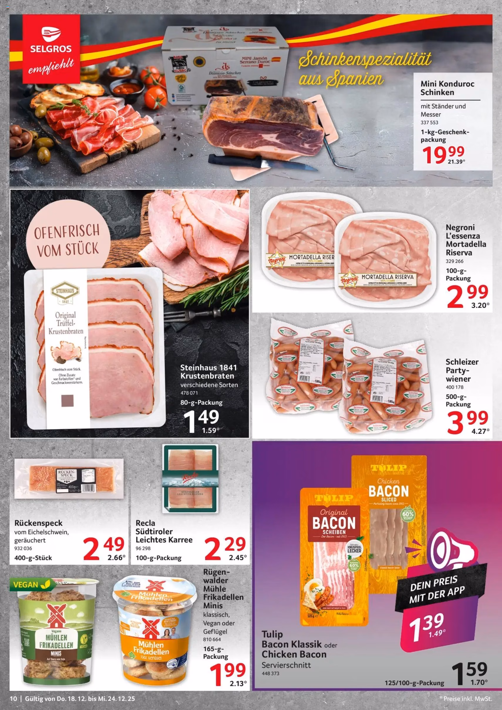 Selgros Prospekt - Gültiger Prospekt ab 18.12.2025, Seite 10 von insgesamt 20