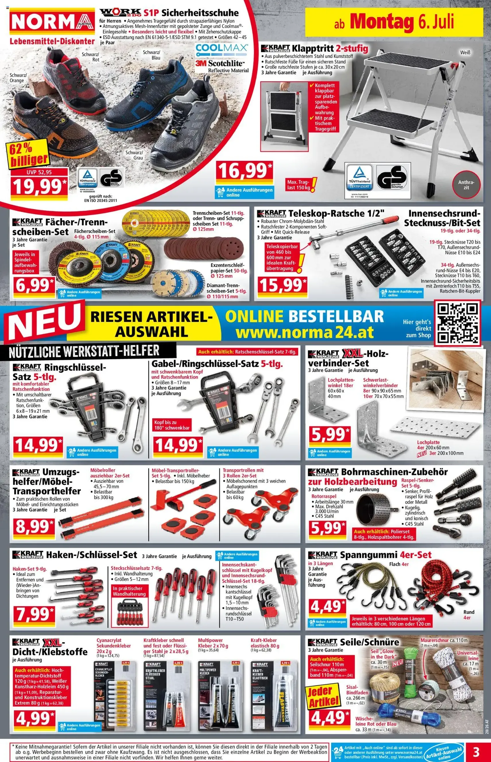 Norma Flugblatt - Gültiger Prospekt ab 06.07.2026, Seite 3 von insgesamt 19
